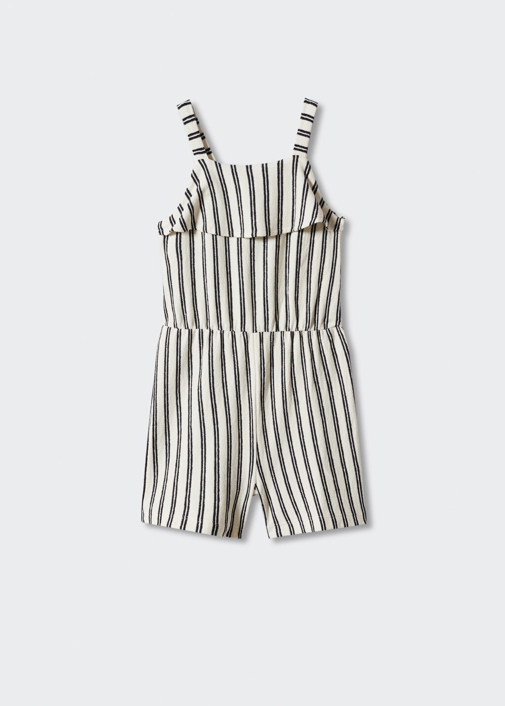 Striped jumpsuit - Reverse of the article