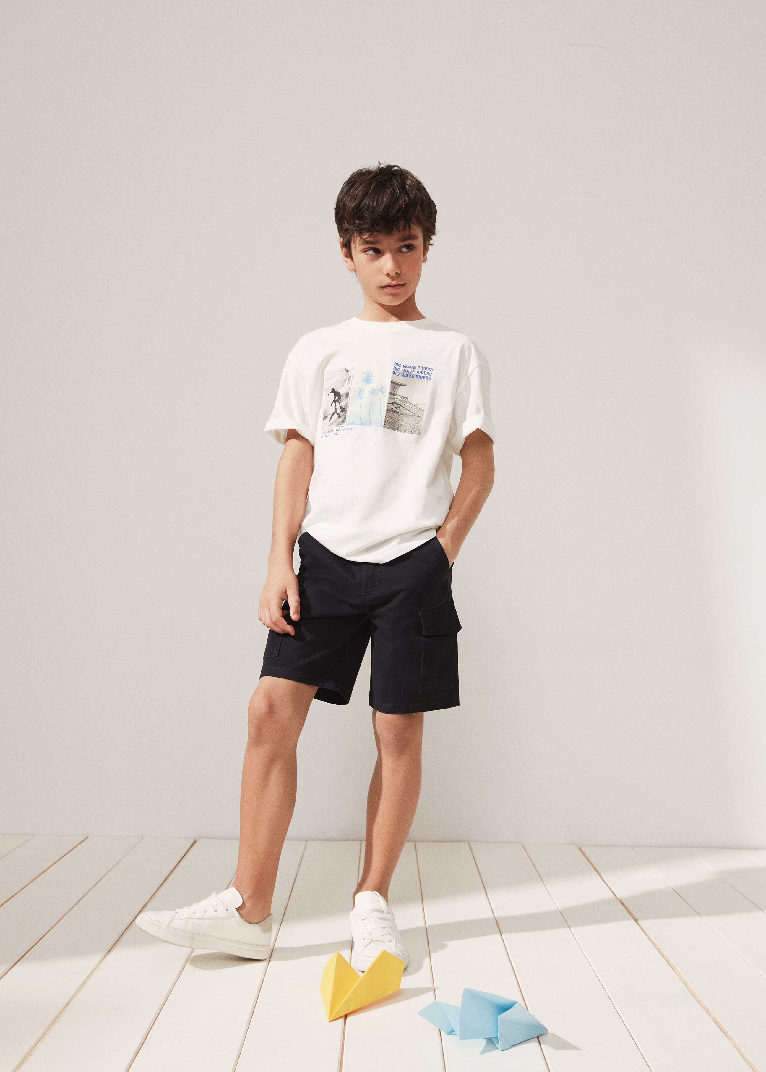 Cargo Bermuda shorts - Details of the article 5