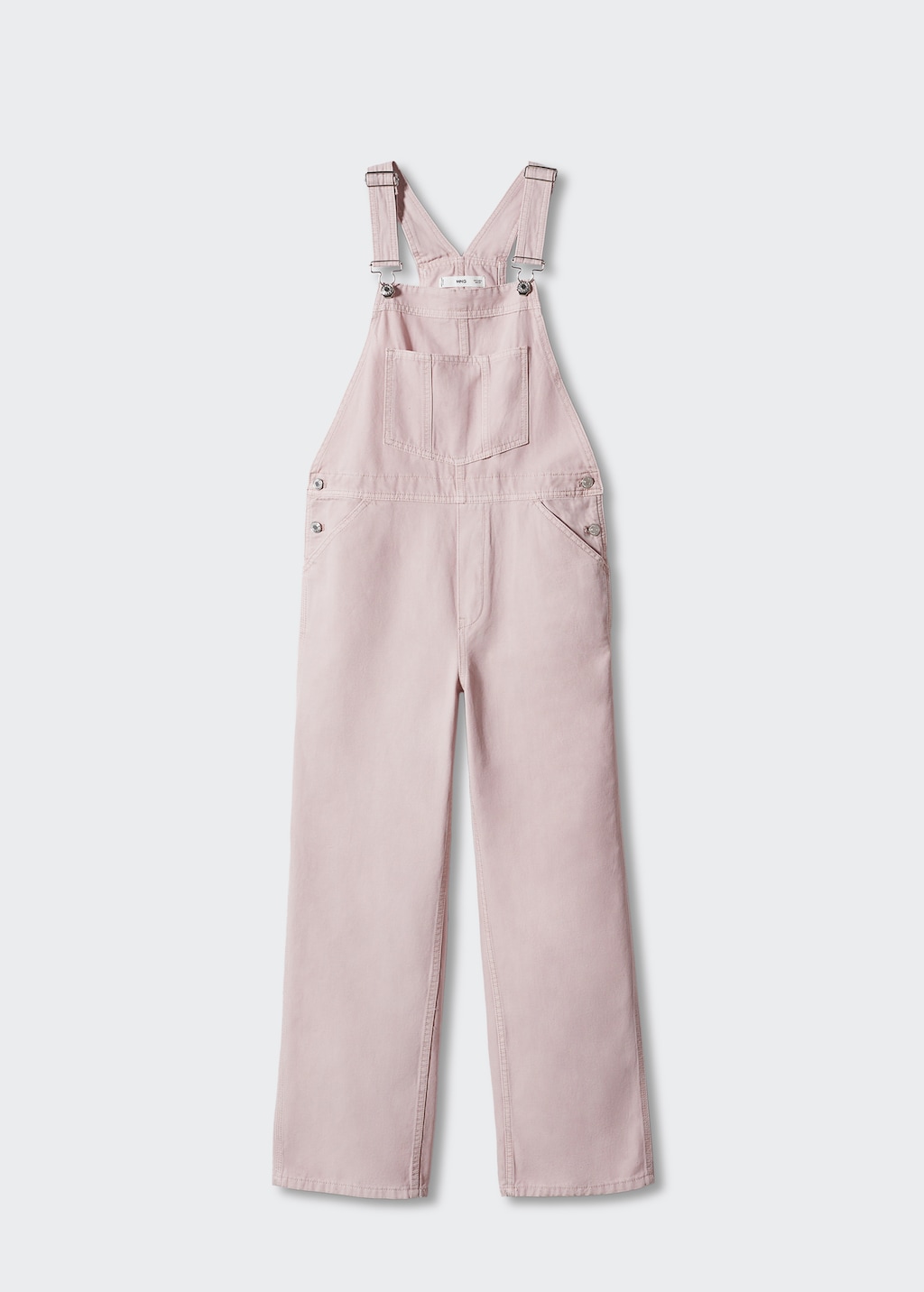 Lined denim dungarees - Article without model