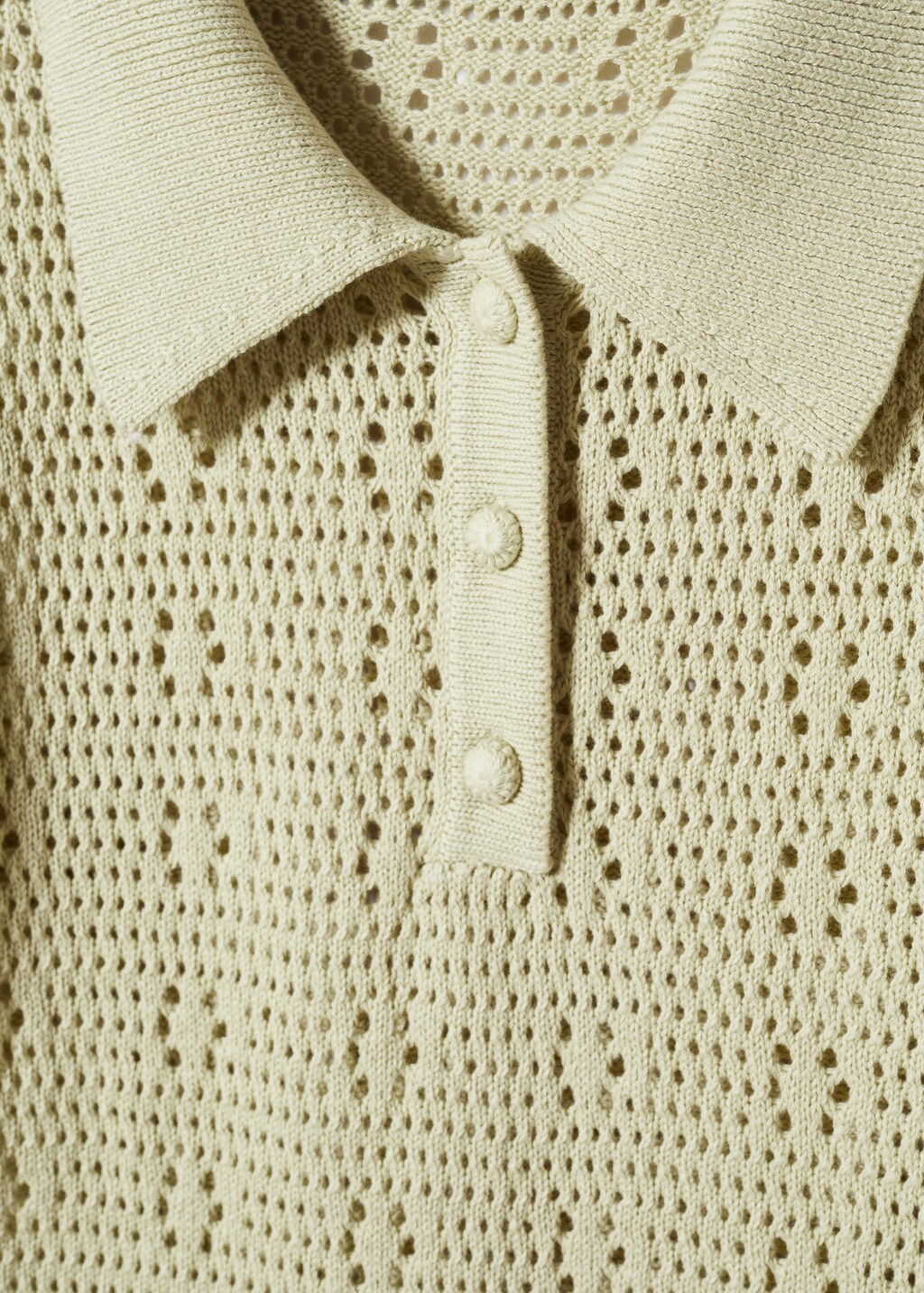 Strick-Poloshirtkleid - Detail des Artikels 8