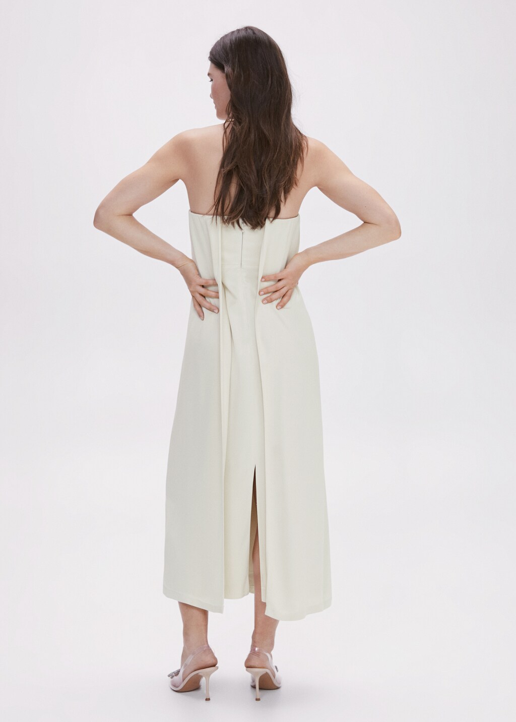 Strapless dress - Reverse of the article