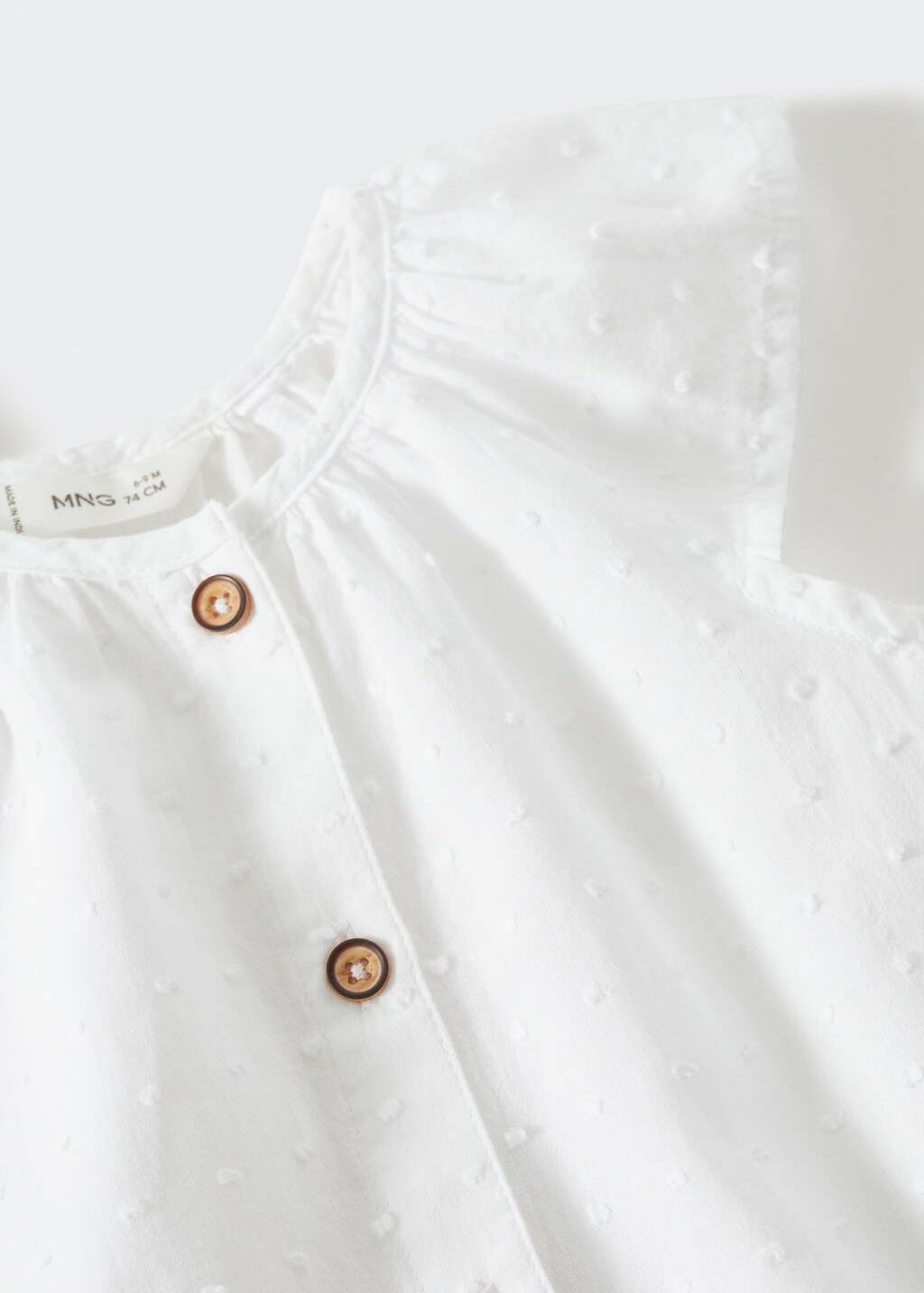 Plumeti cotton blouse - Details of the article 0