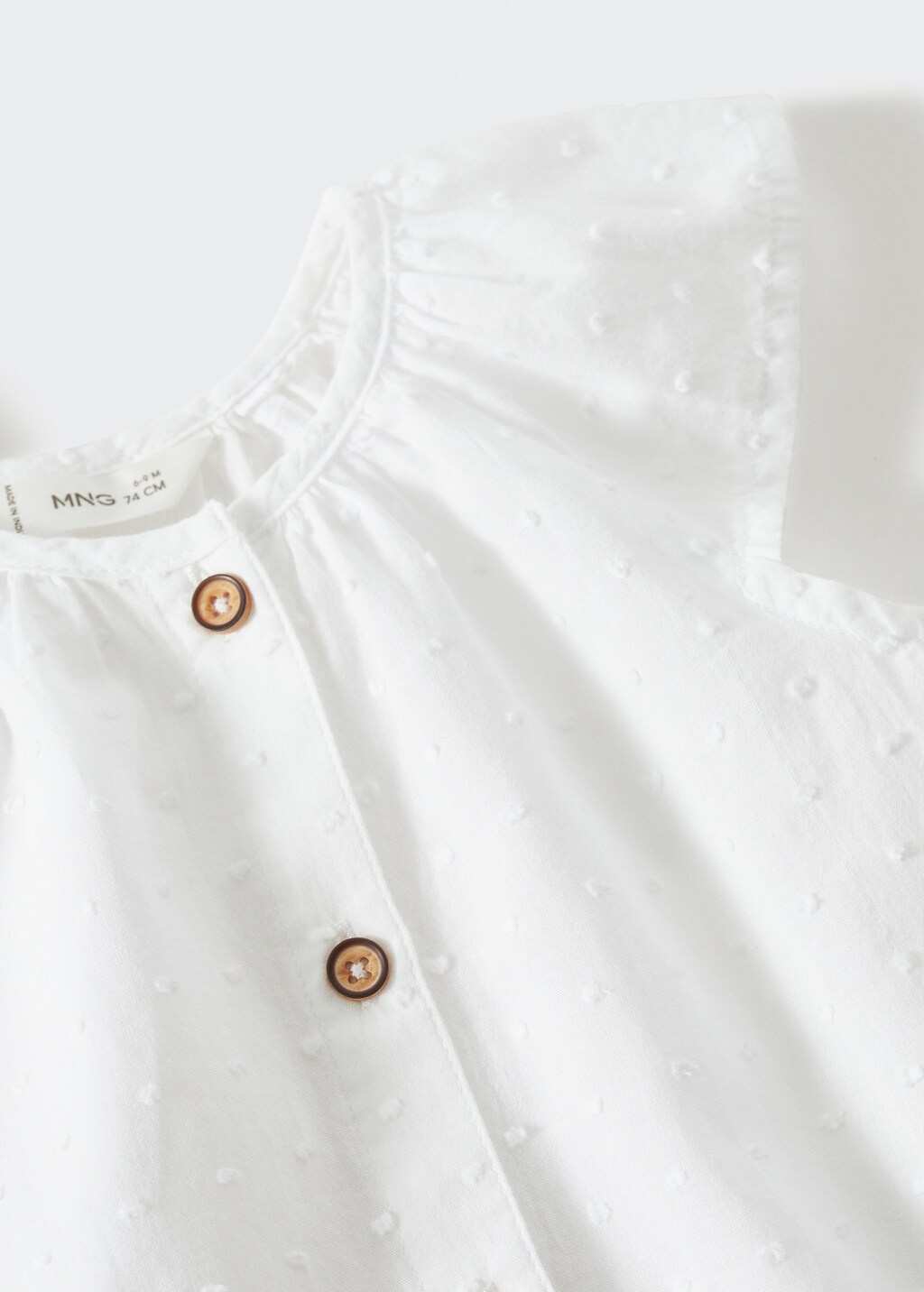 Plumeti cotton blouse - Details of the article 0