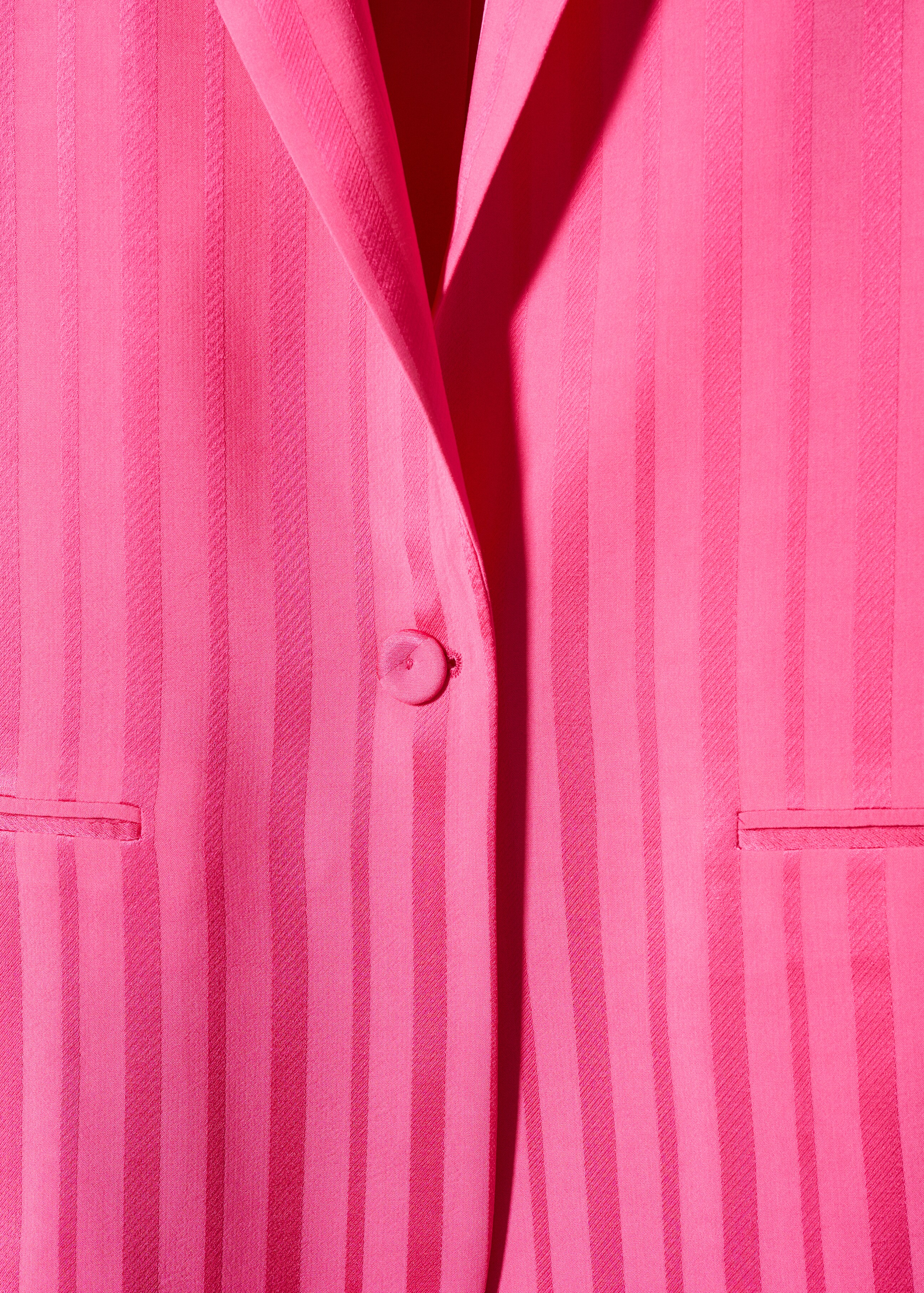 Striped suit blazer - Details of the article 8