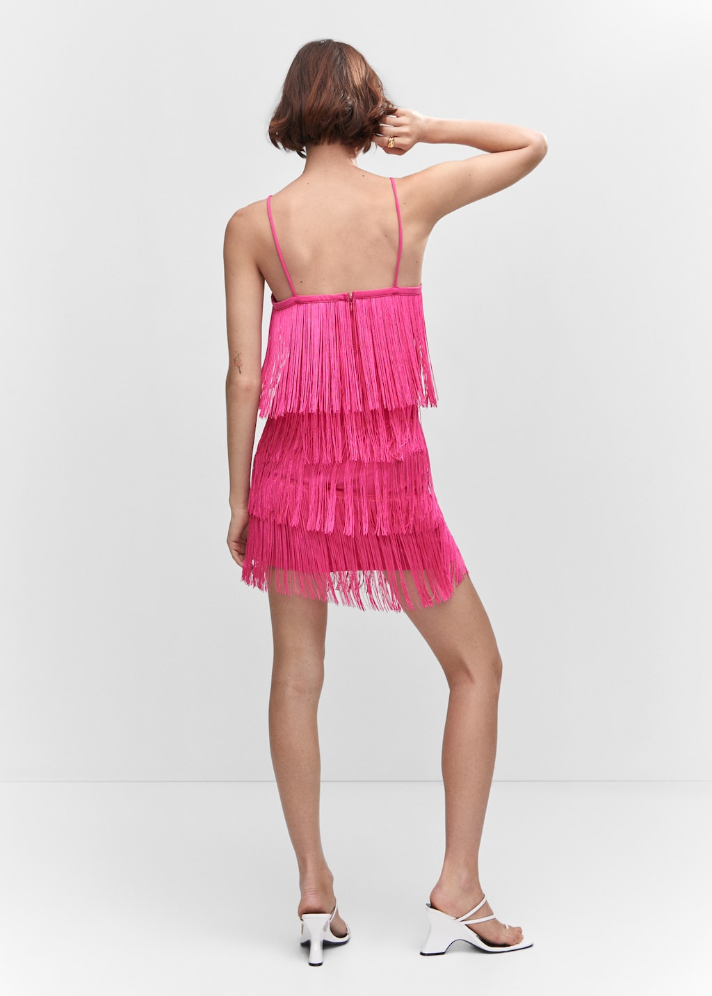 Fringe dress - Reverse of the article