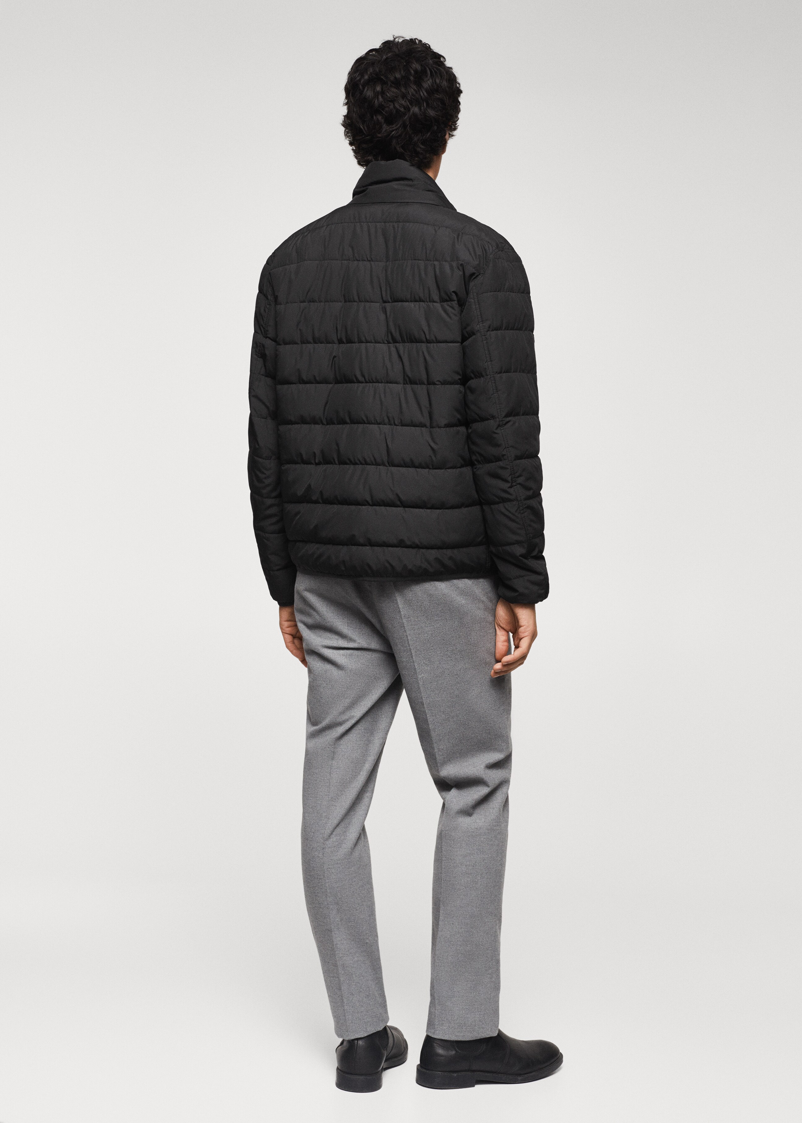 Ultra-light padded jacket - Reverse of the article