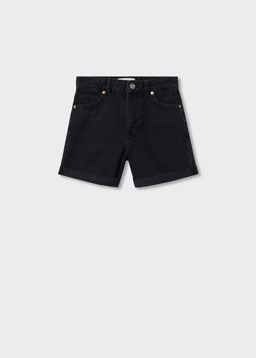 Black mom jean shorts online