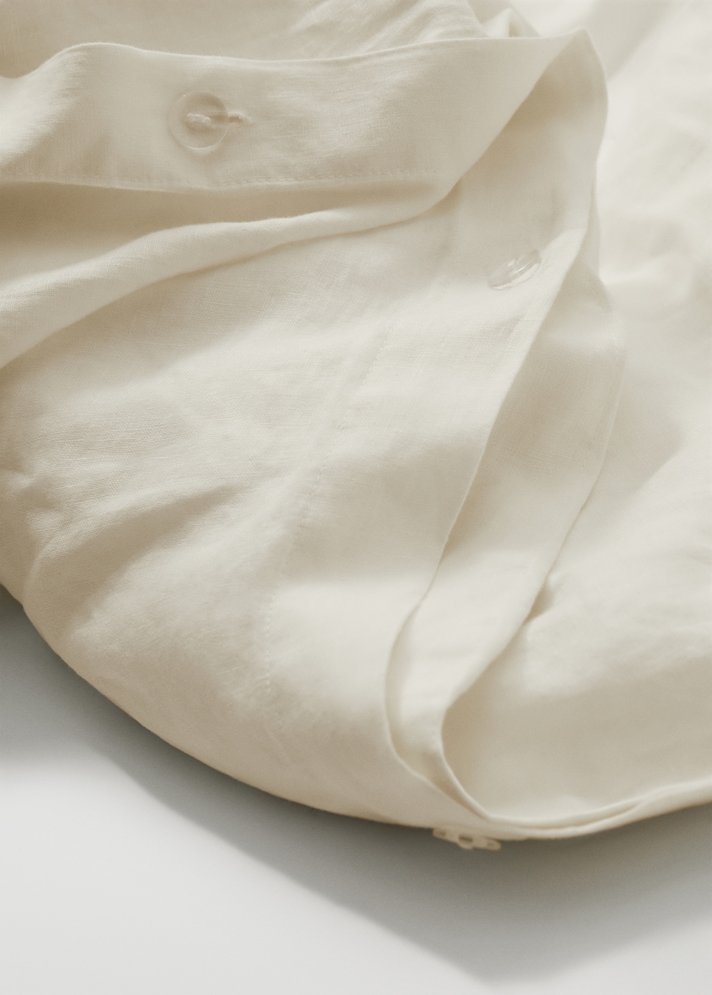 100% linen duvet cover for king bed - Details of the article 3