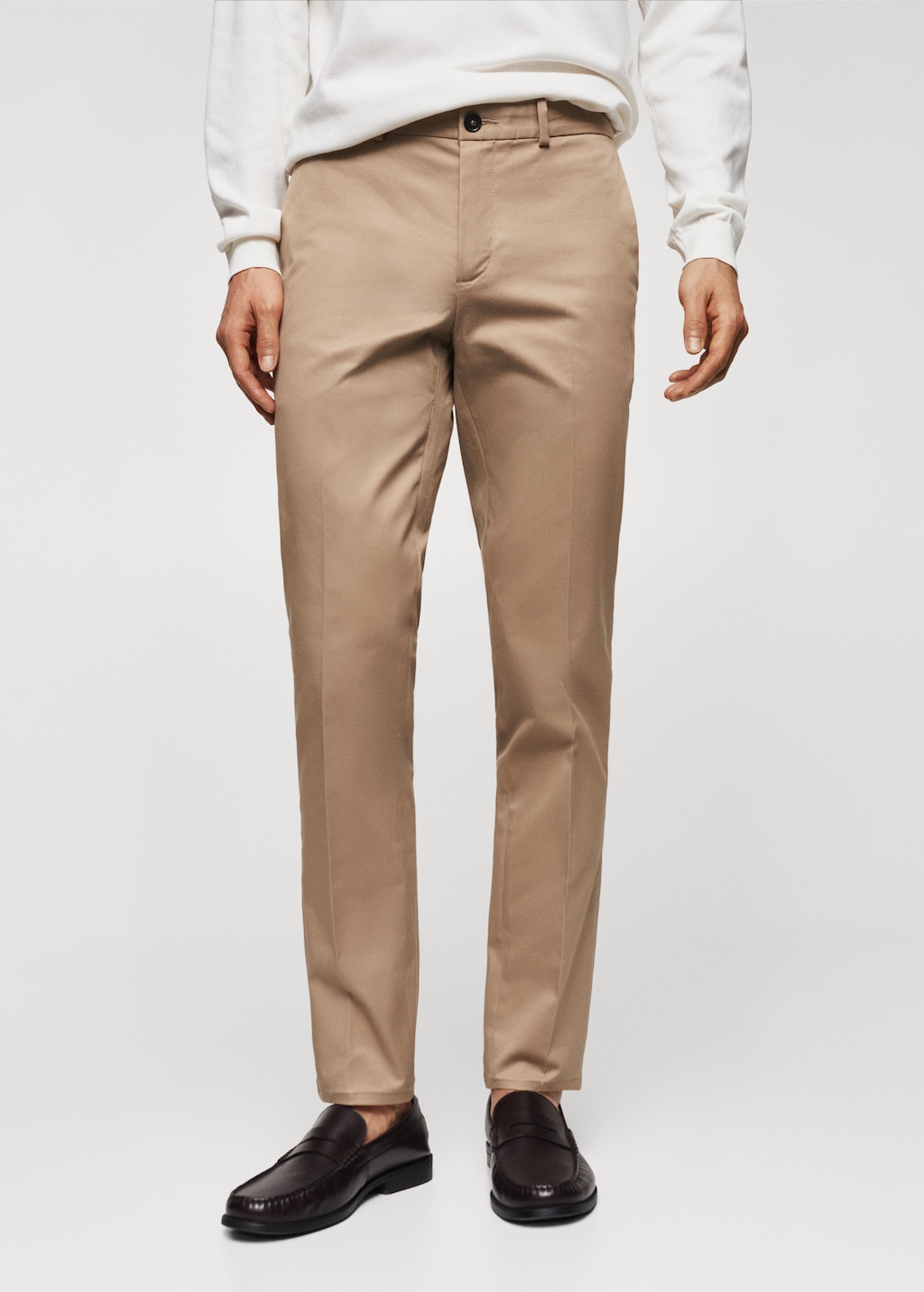 Slim fit chino - Middenvlak