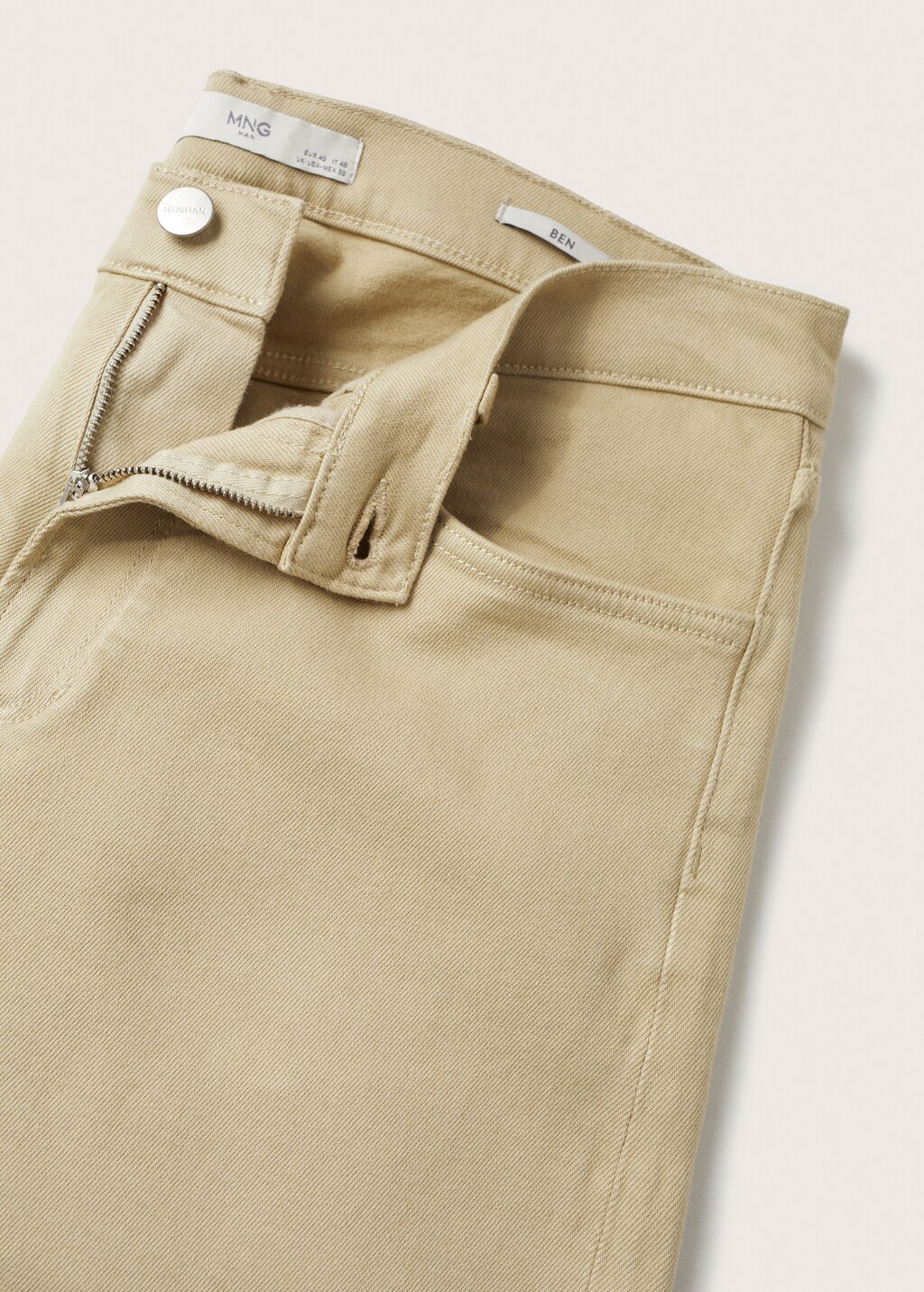 Ben tapered cropped jeans - Detail van het artikel 8