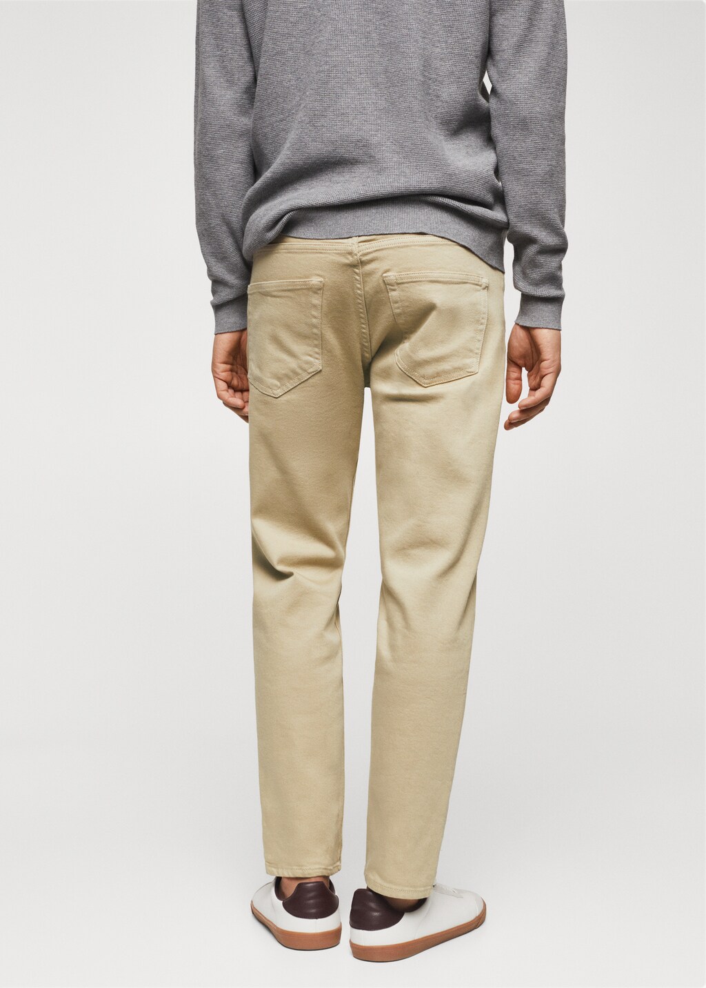 Ben tapered cropped jeans - Achterkant van het artikel