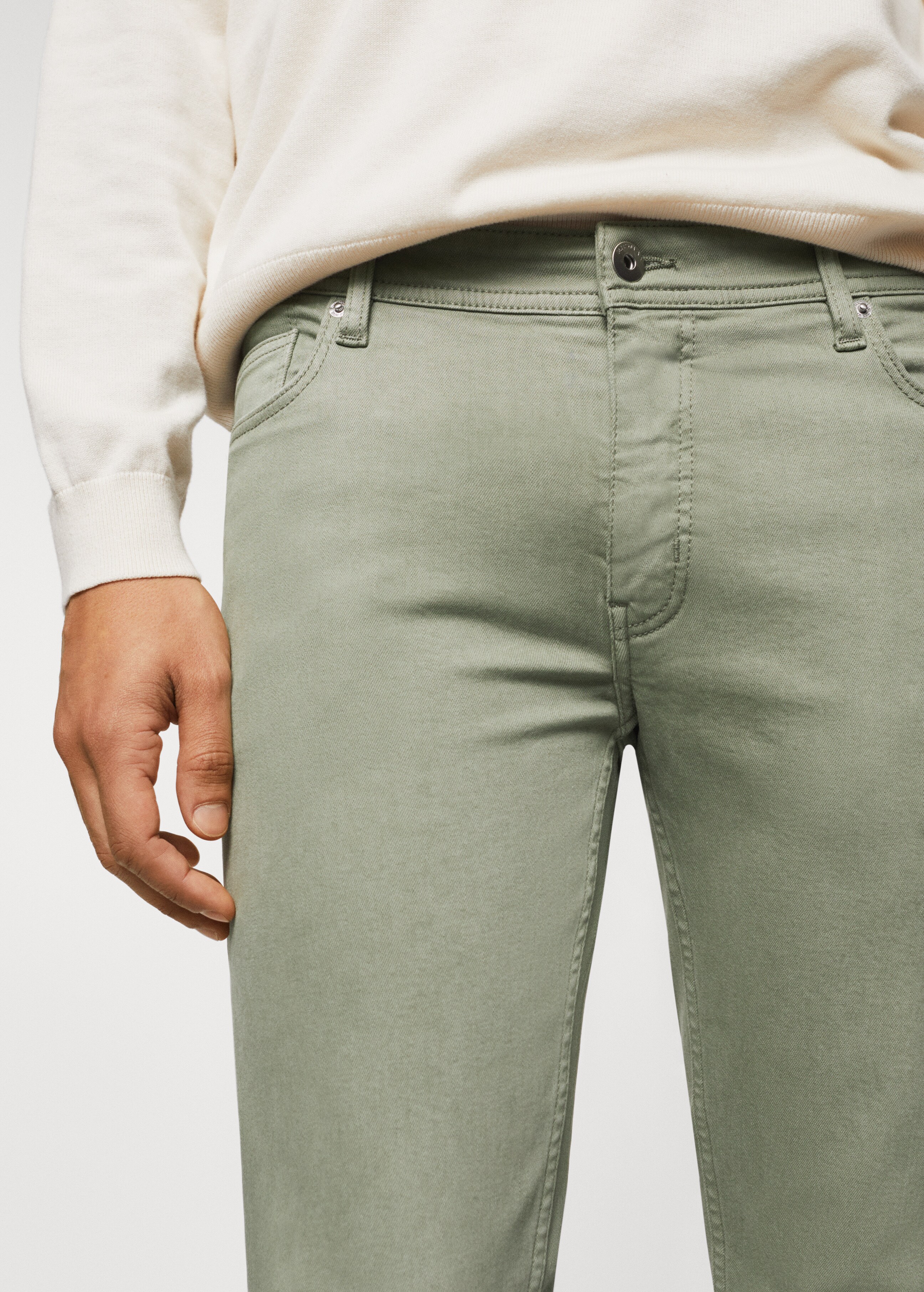 Barevní džíny skinny - Detail zboží 1