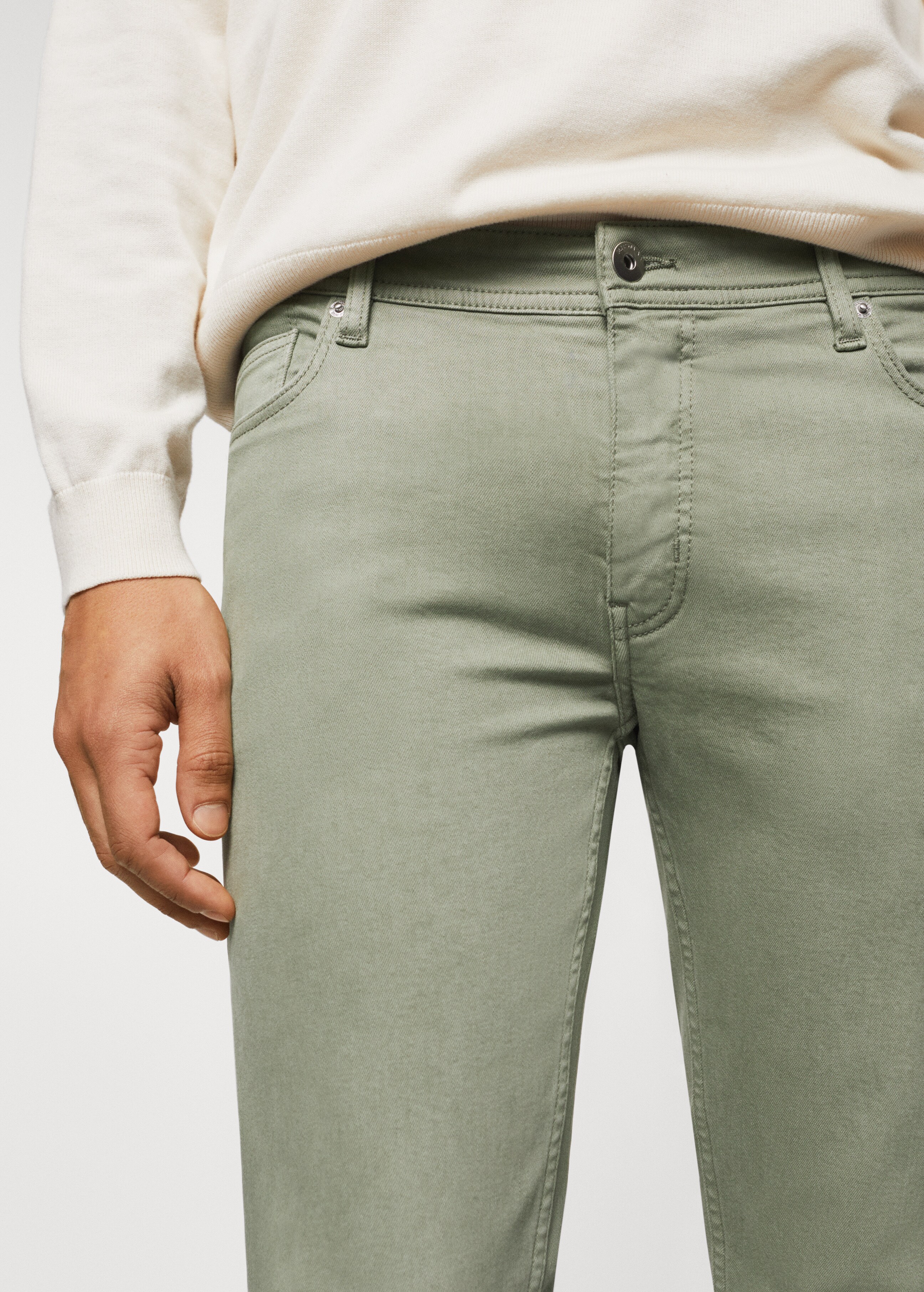 Colour skinny jeans - Details of the article 1