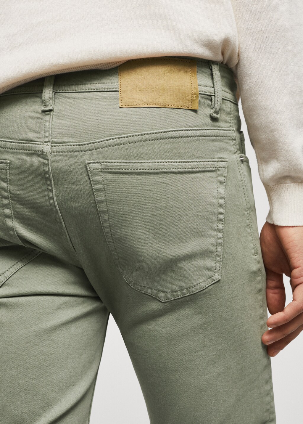 Colour skinny jeans - Details of the article 3