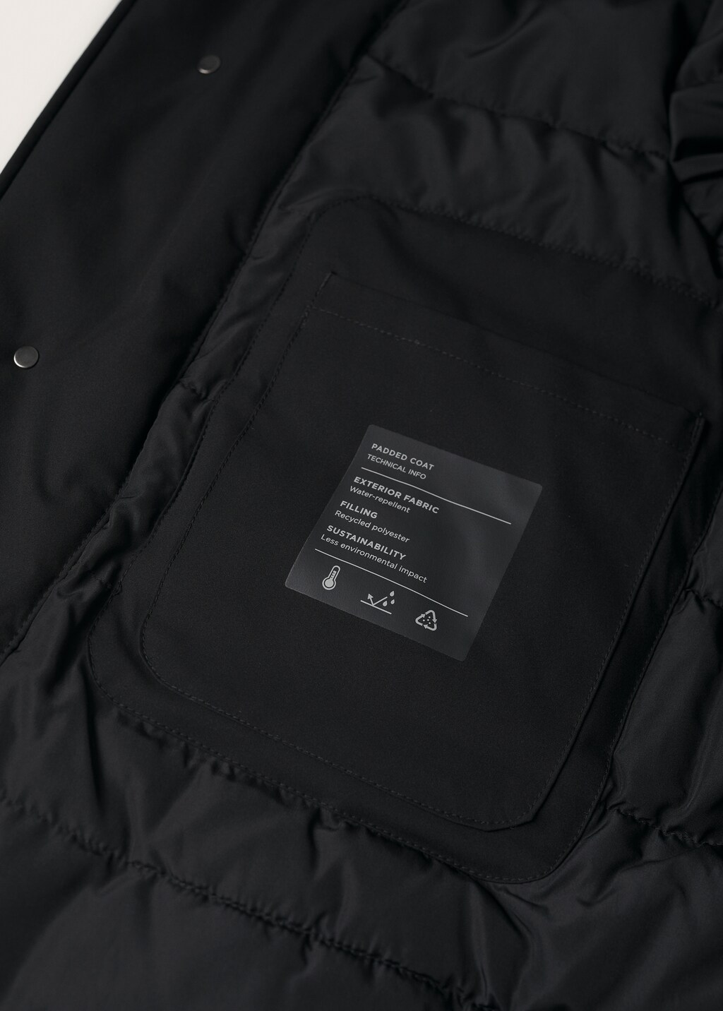 Water repellent parka - Details of the article 8