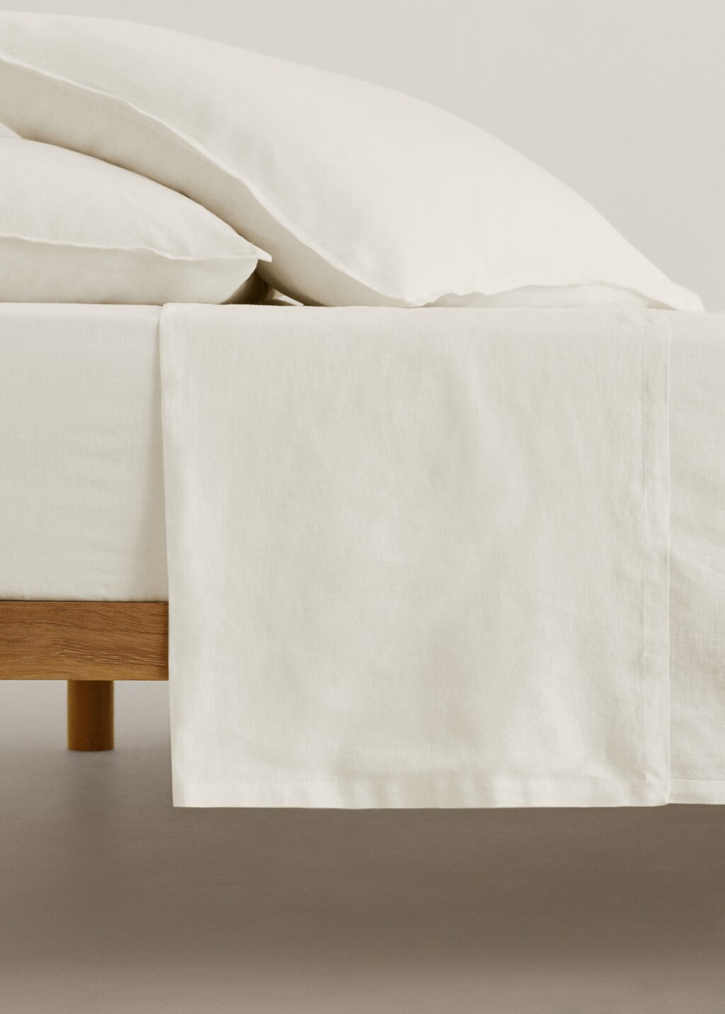 100% linen top sheet 150cm  - Medium plane