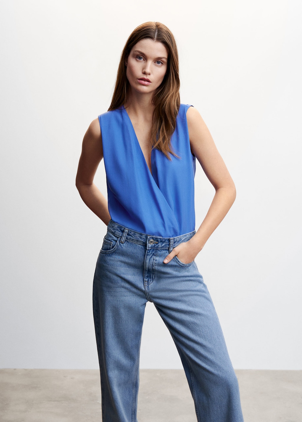 Blusa mujer online mango