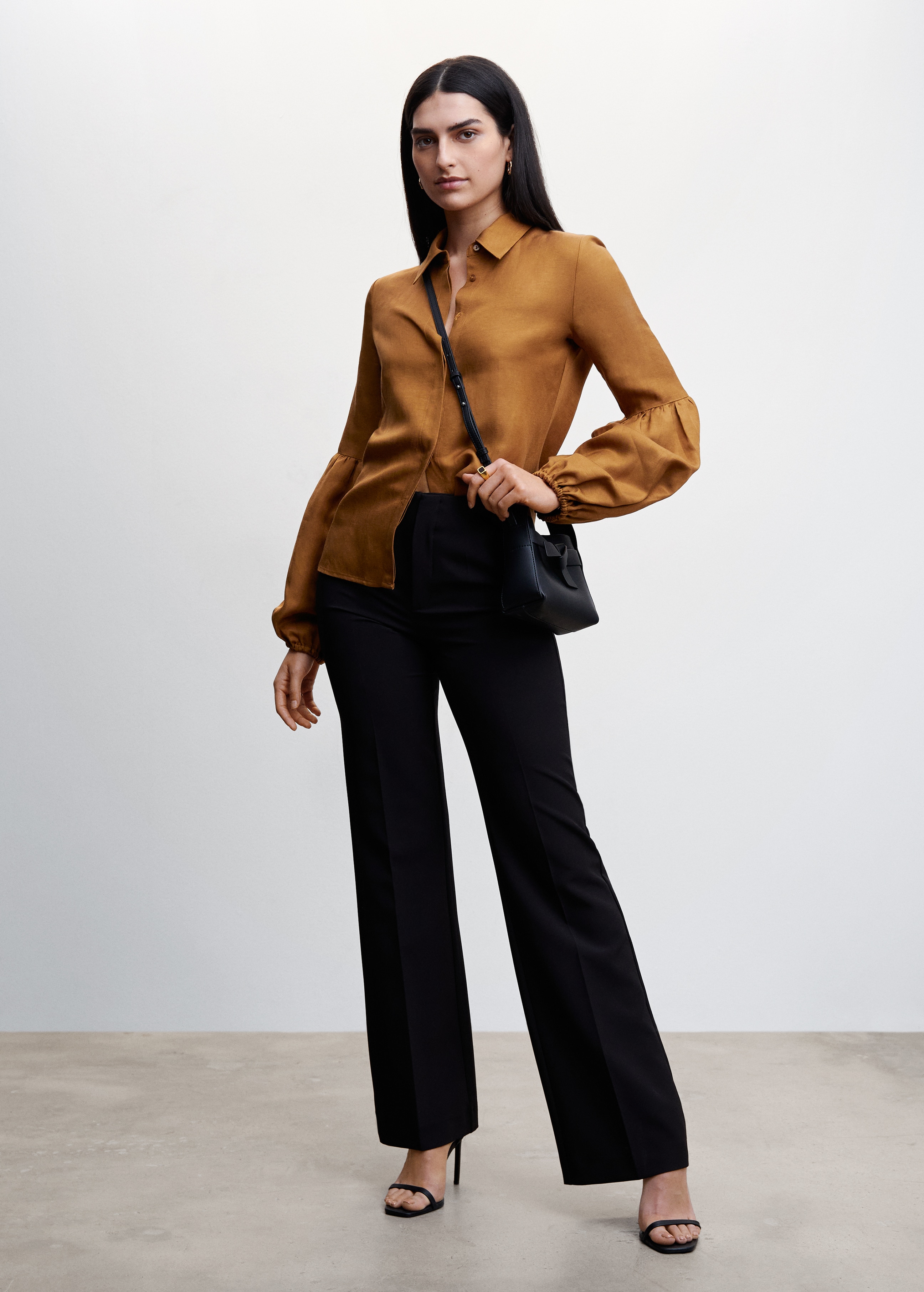 Puff sleeves blouse - General plane