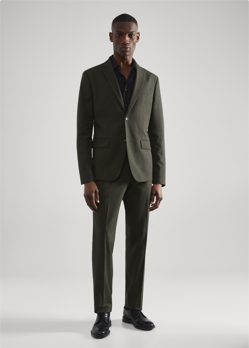 Slim-fit suit jacket - General plane