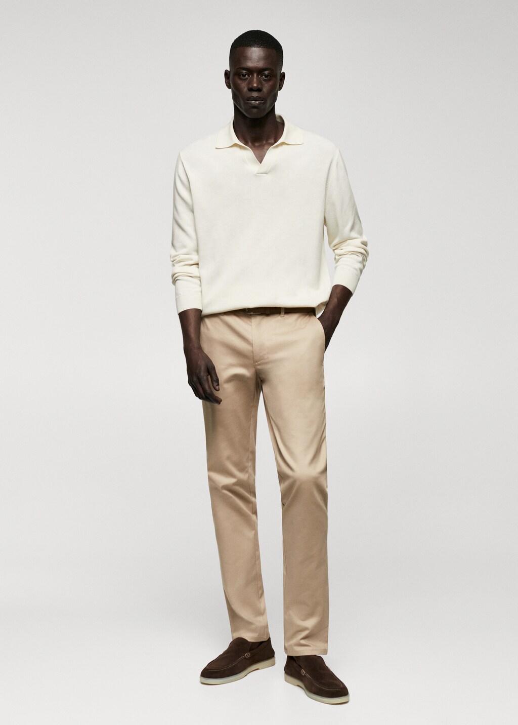 Skinny chino trousers - General plane