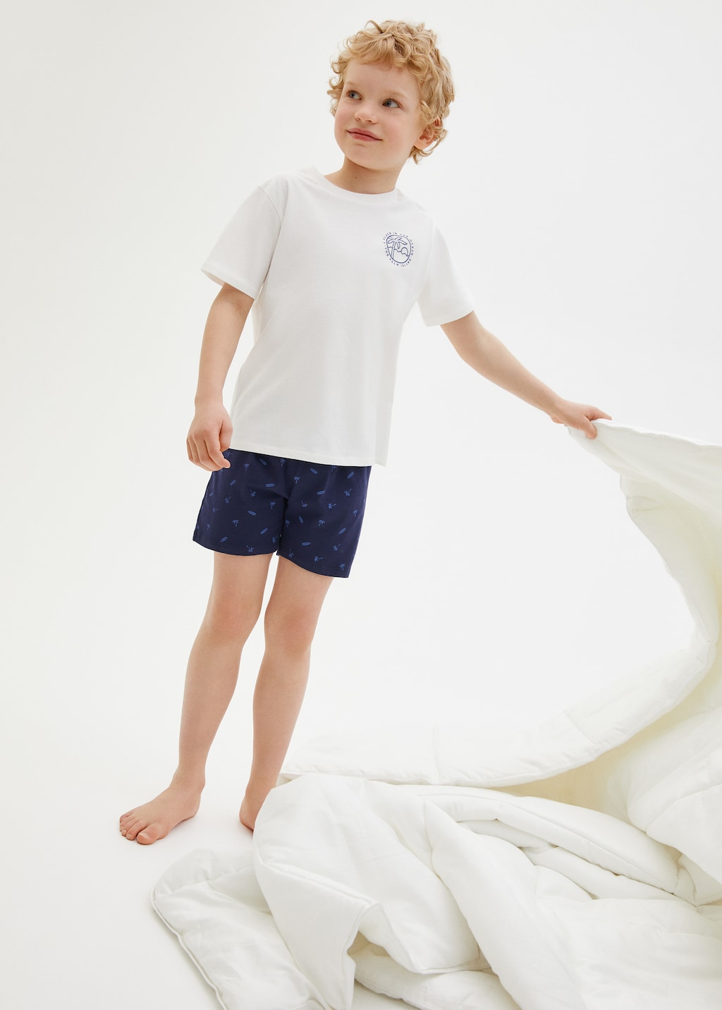 Printed short pyjamas - General plane