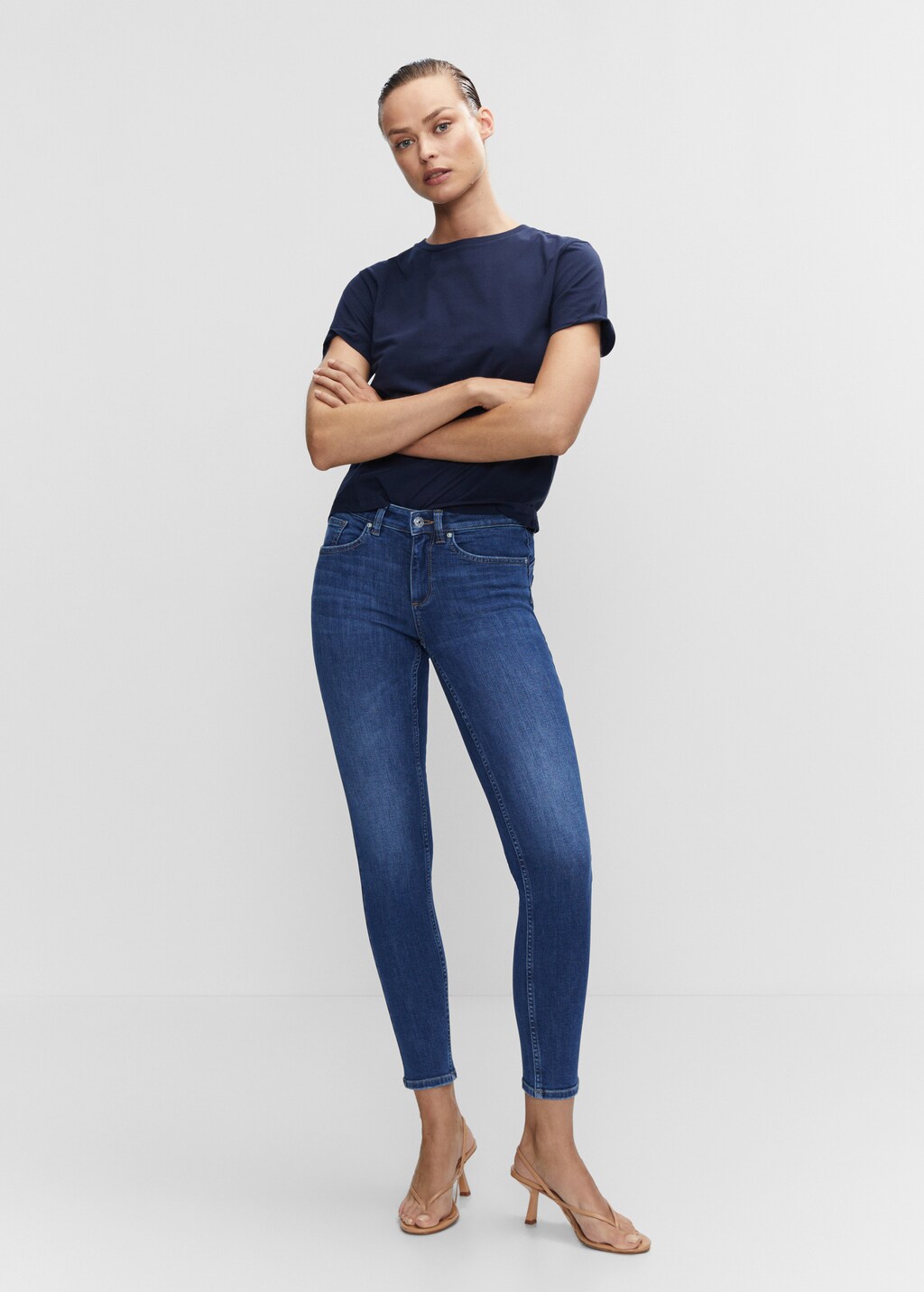 Skinny push-up jeans - General plane