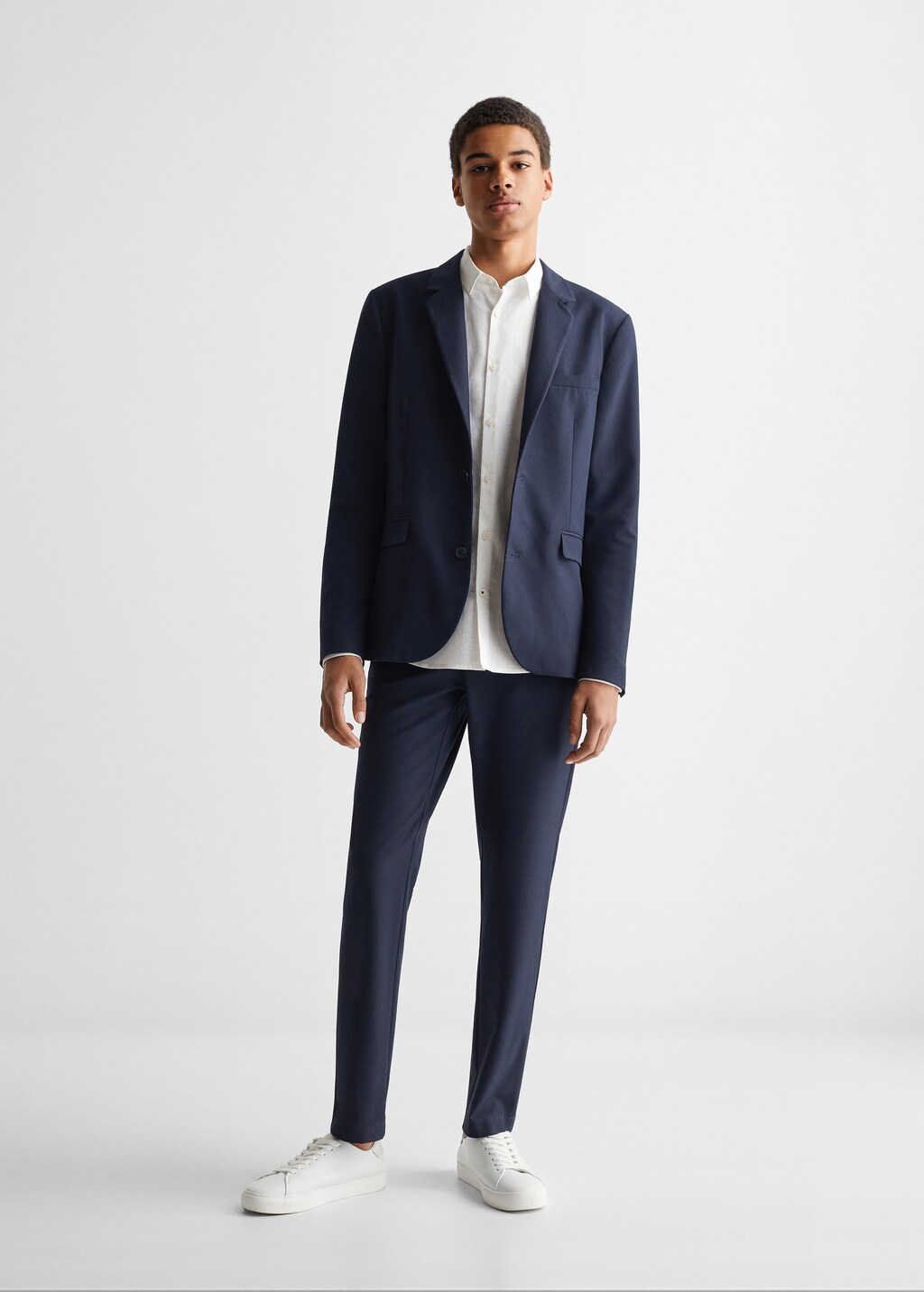 Slim-fit suit jacket - General plane