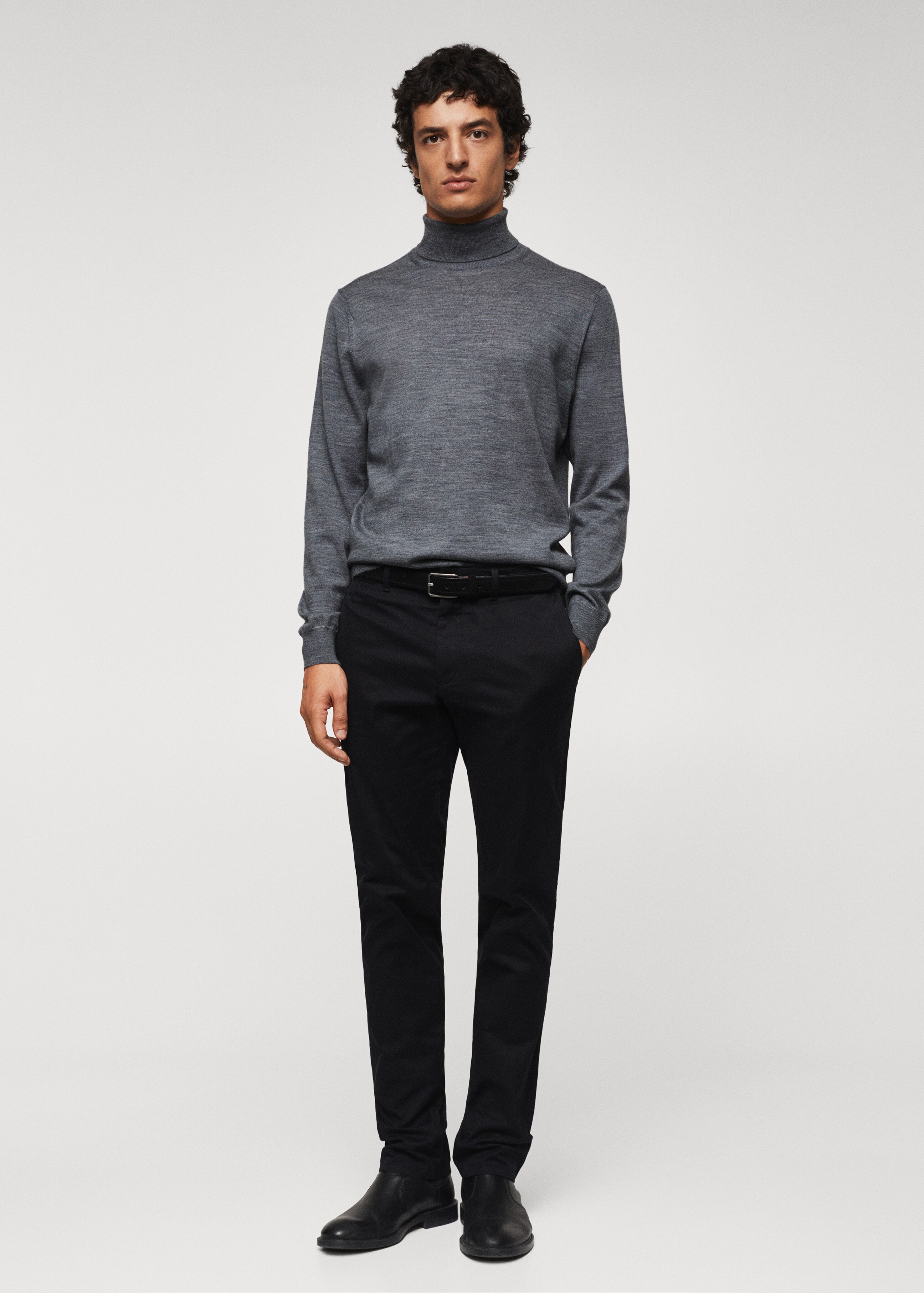 100% merino wool sweater - General plane