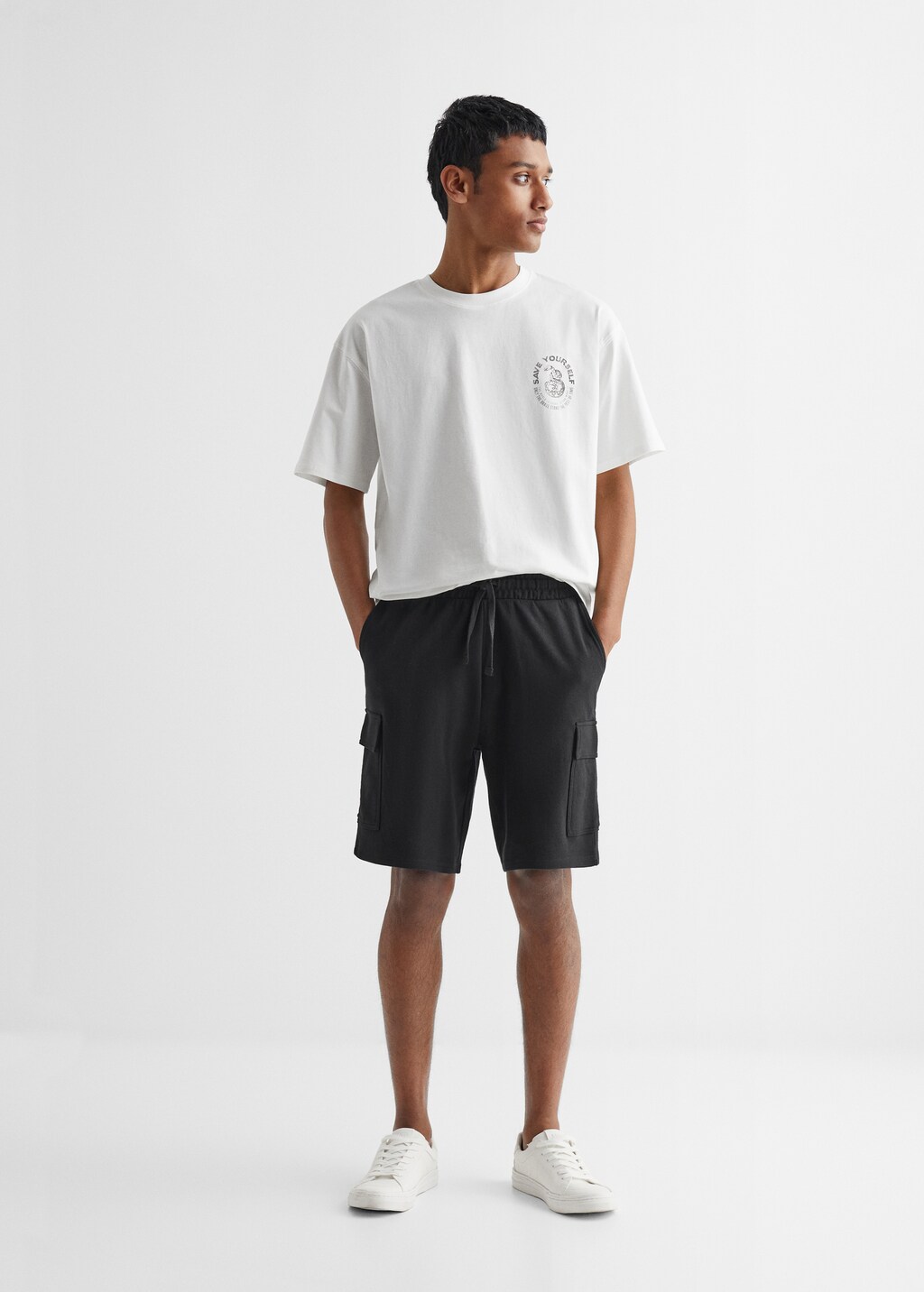 Cargo Bermuda shorts - General plane