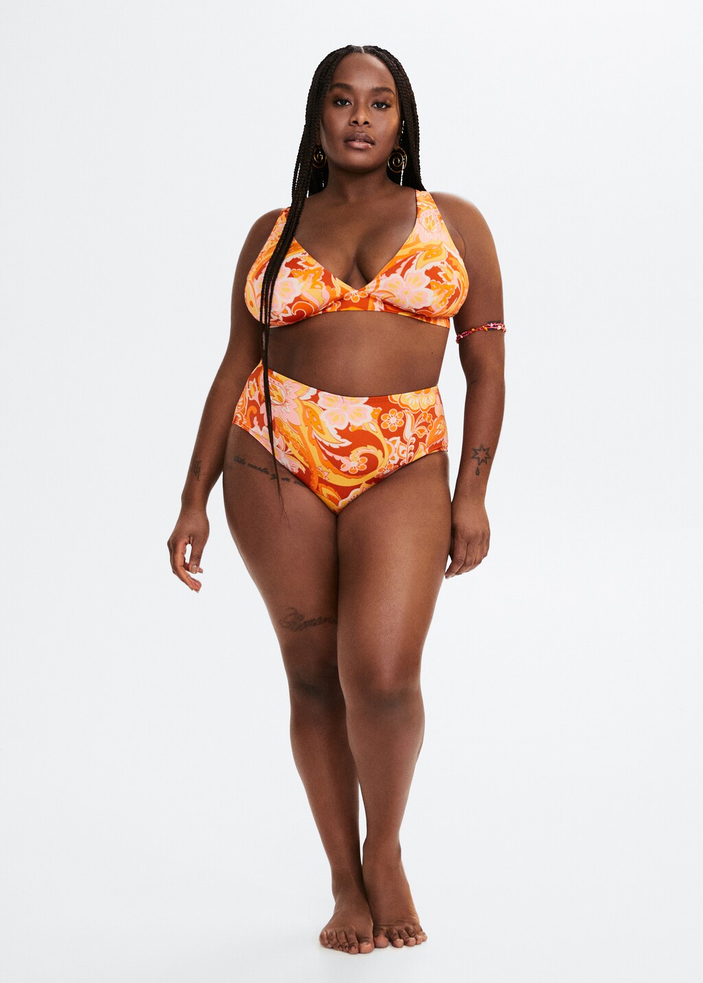 High-waist bikini bottoms - General plane