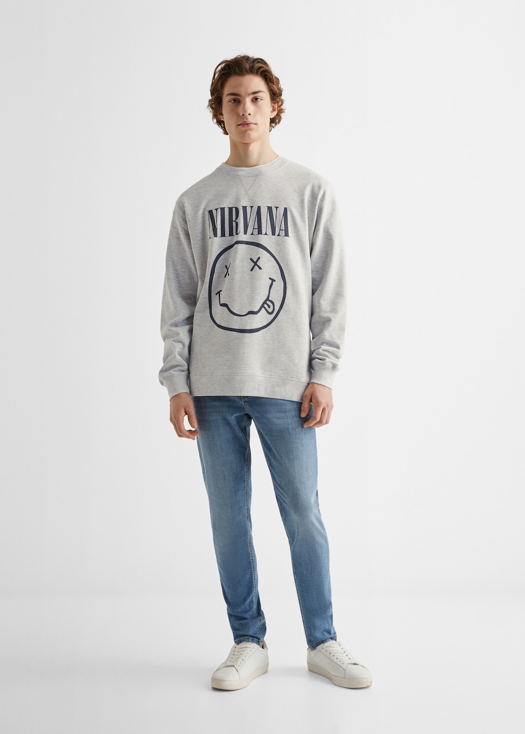 Nirvana sweatshirt - Overzichtstekening