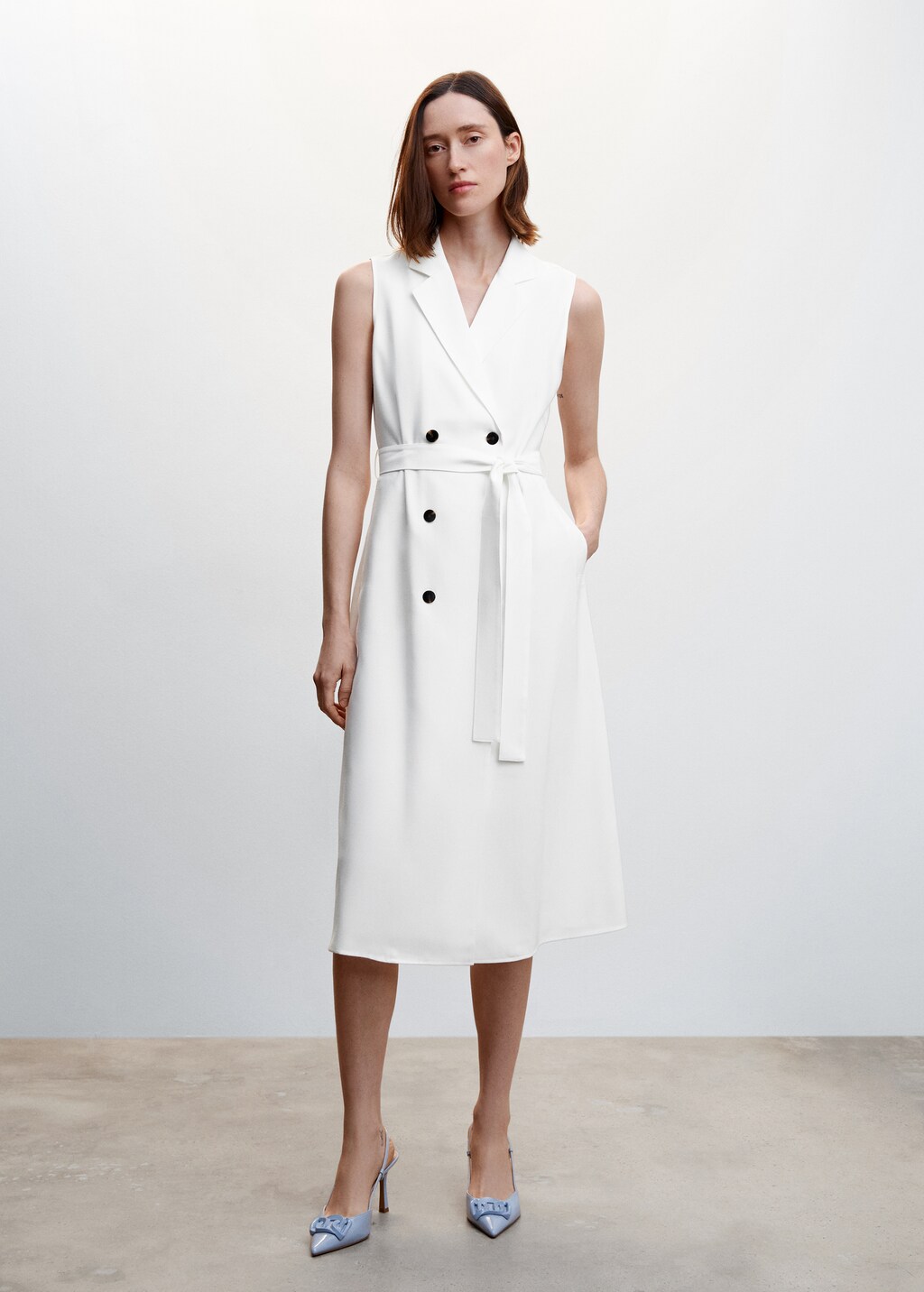 Robe gilet midi - Plan général