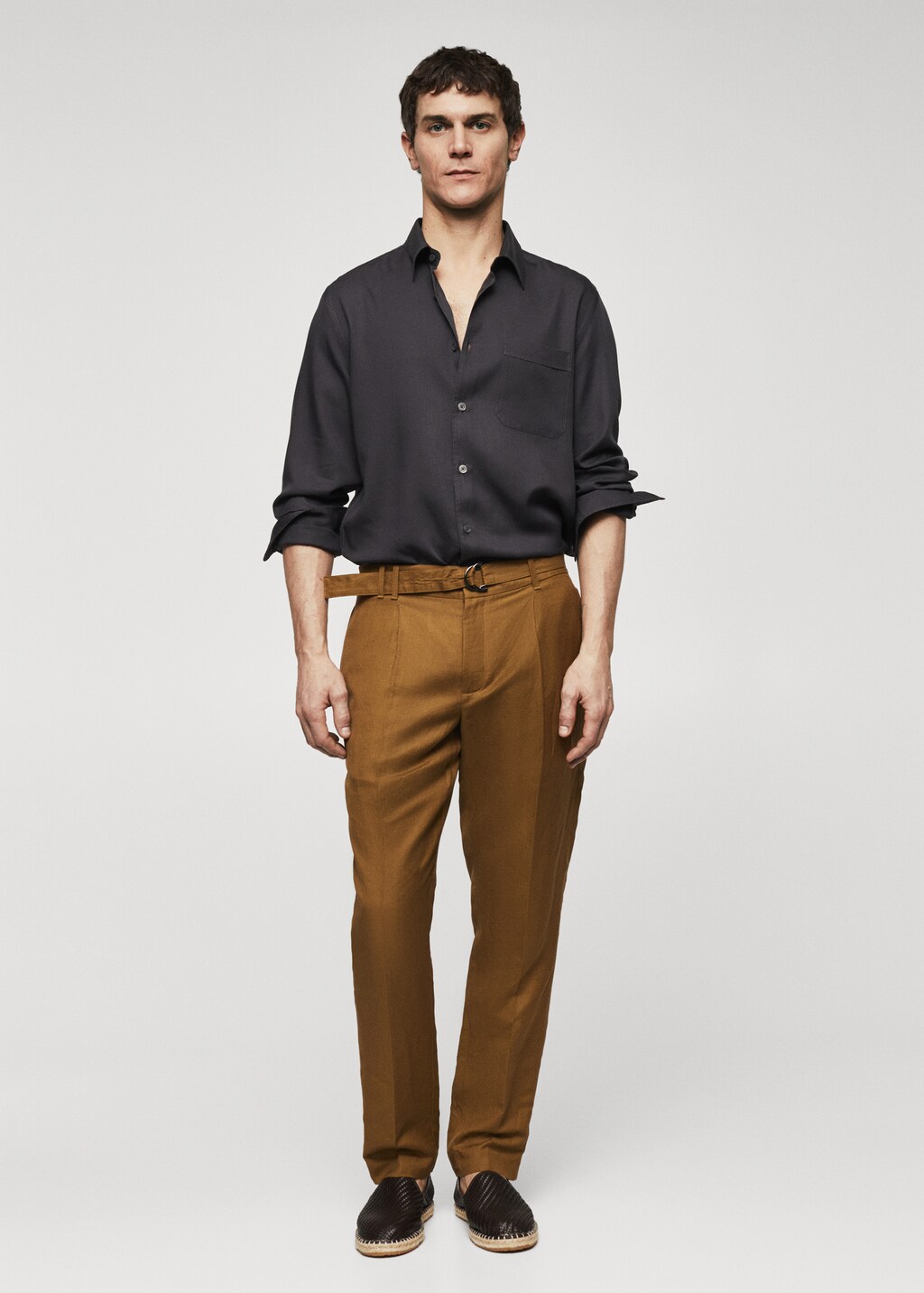 Pocket flowy shirt - General plane