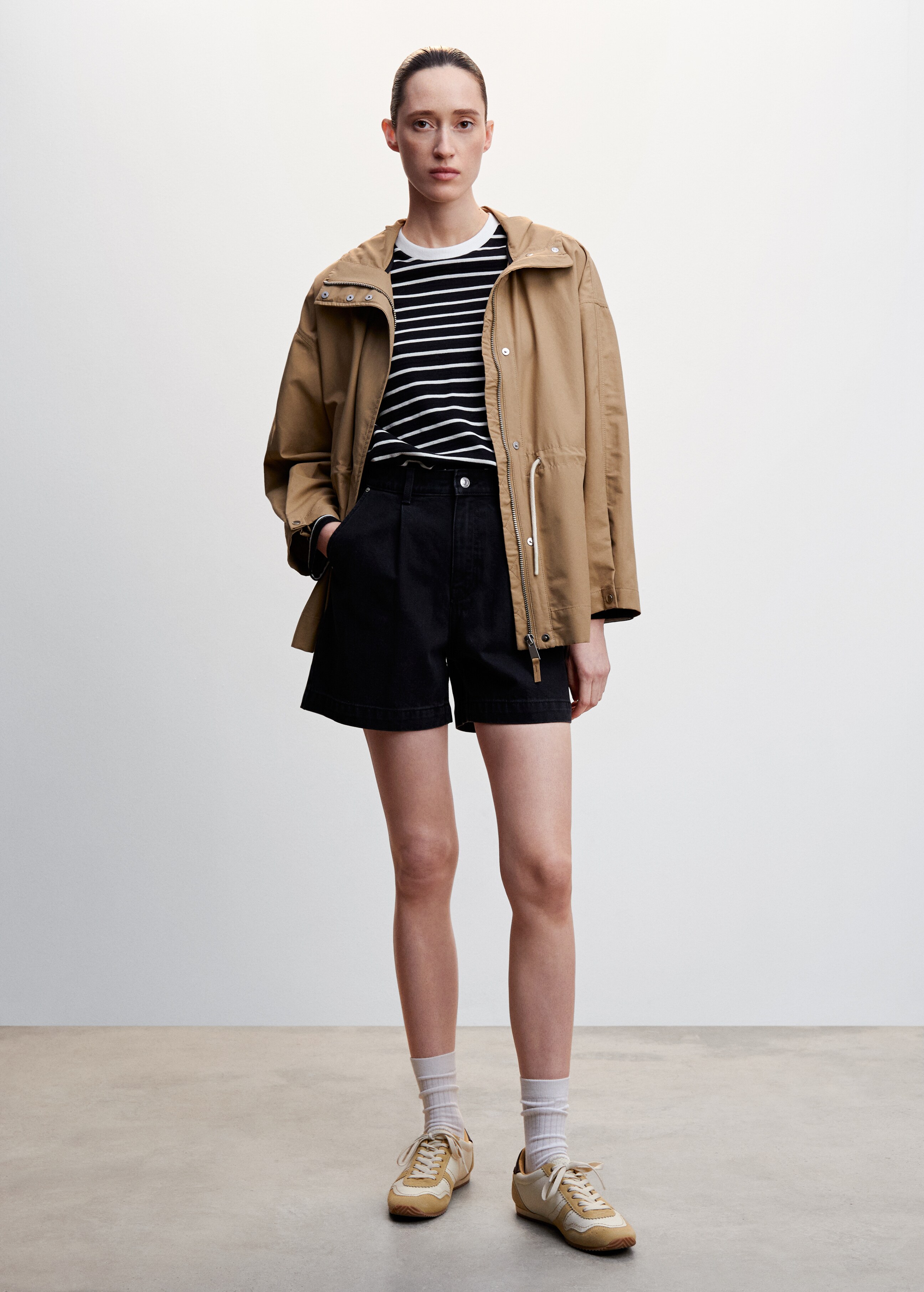 Shorts slouchy pinces - Pla general
