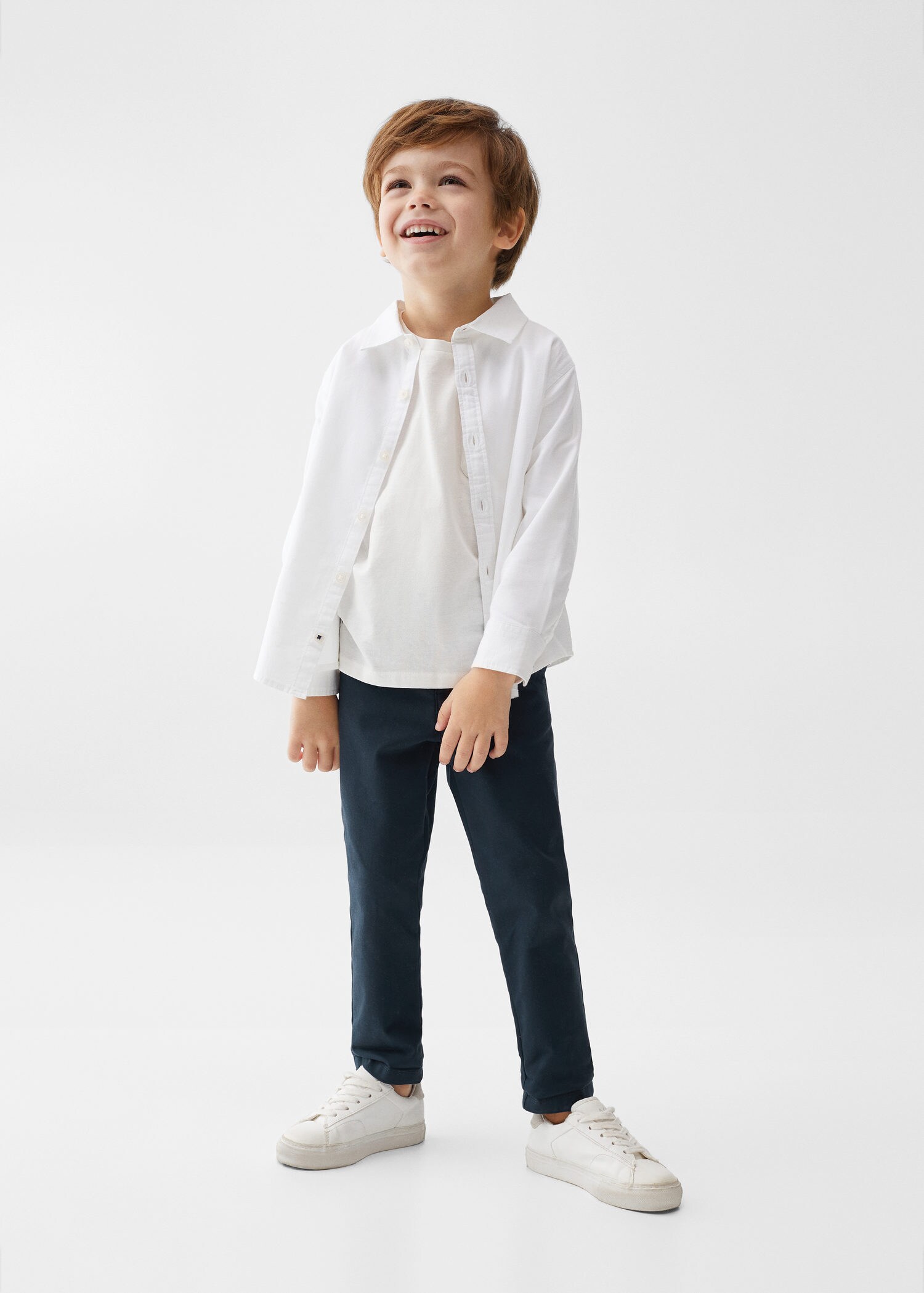 Buy HOP Baby Embroidered Blue Shirt, Waistcoat & Trousers Set from Westside