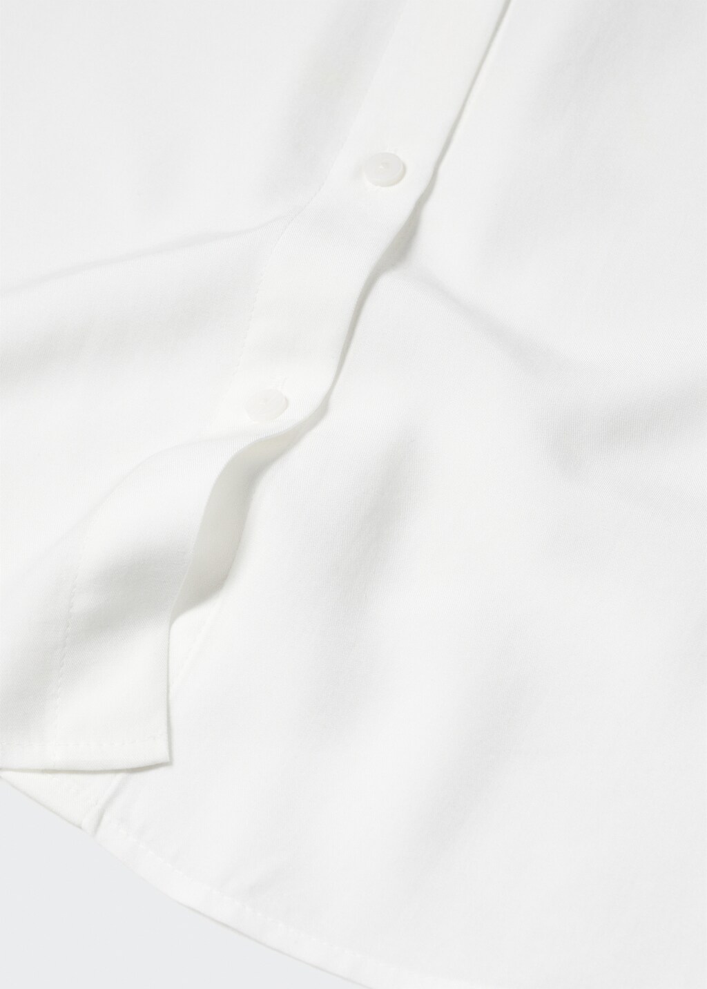 Sleeveless lyocell shirt - Details of the article 8