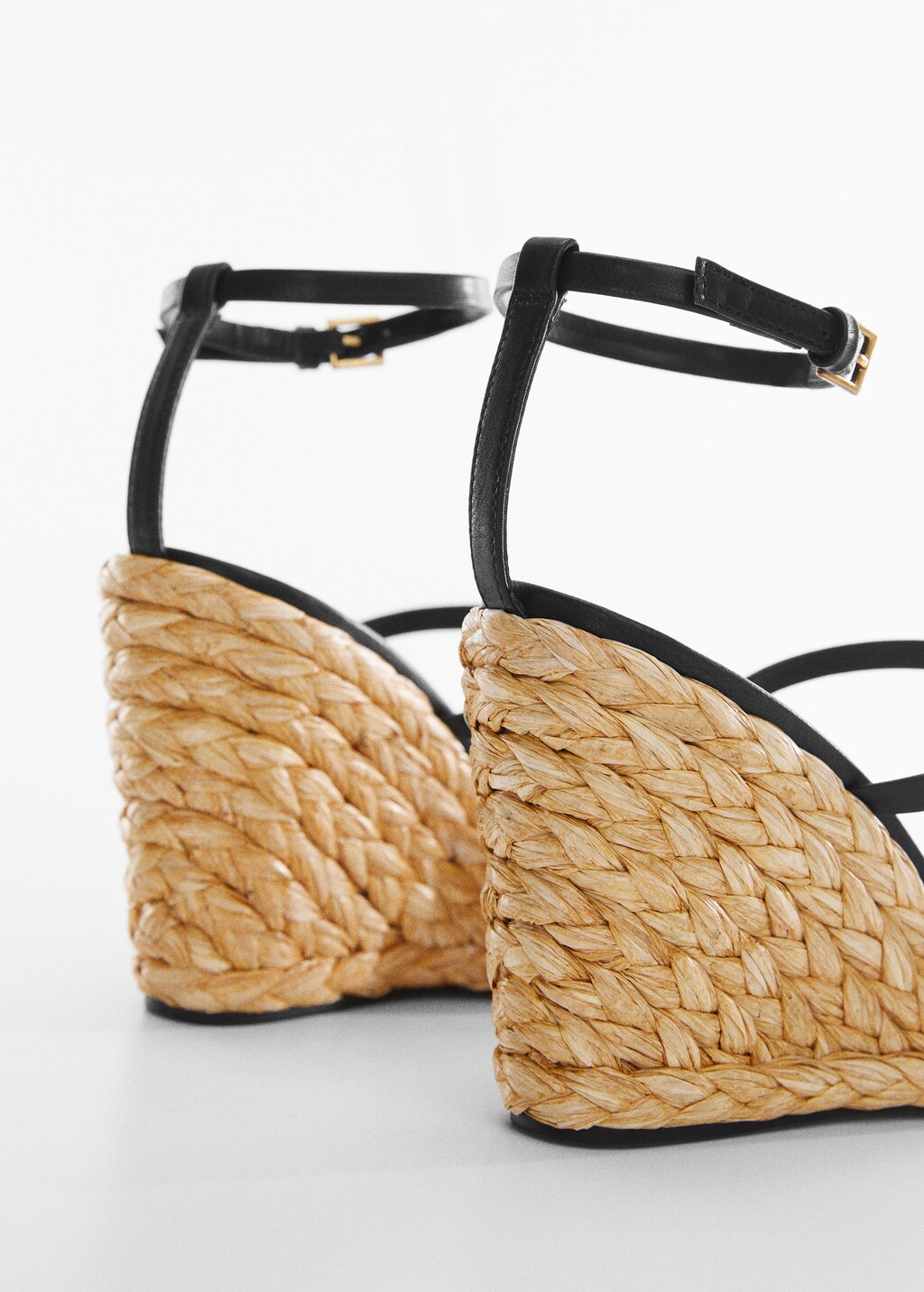 Wedge braided sandals - Details of the article 1