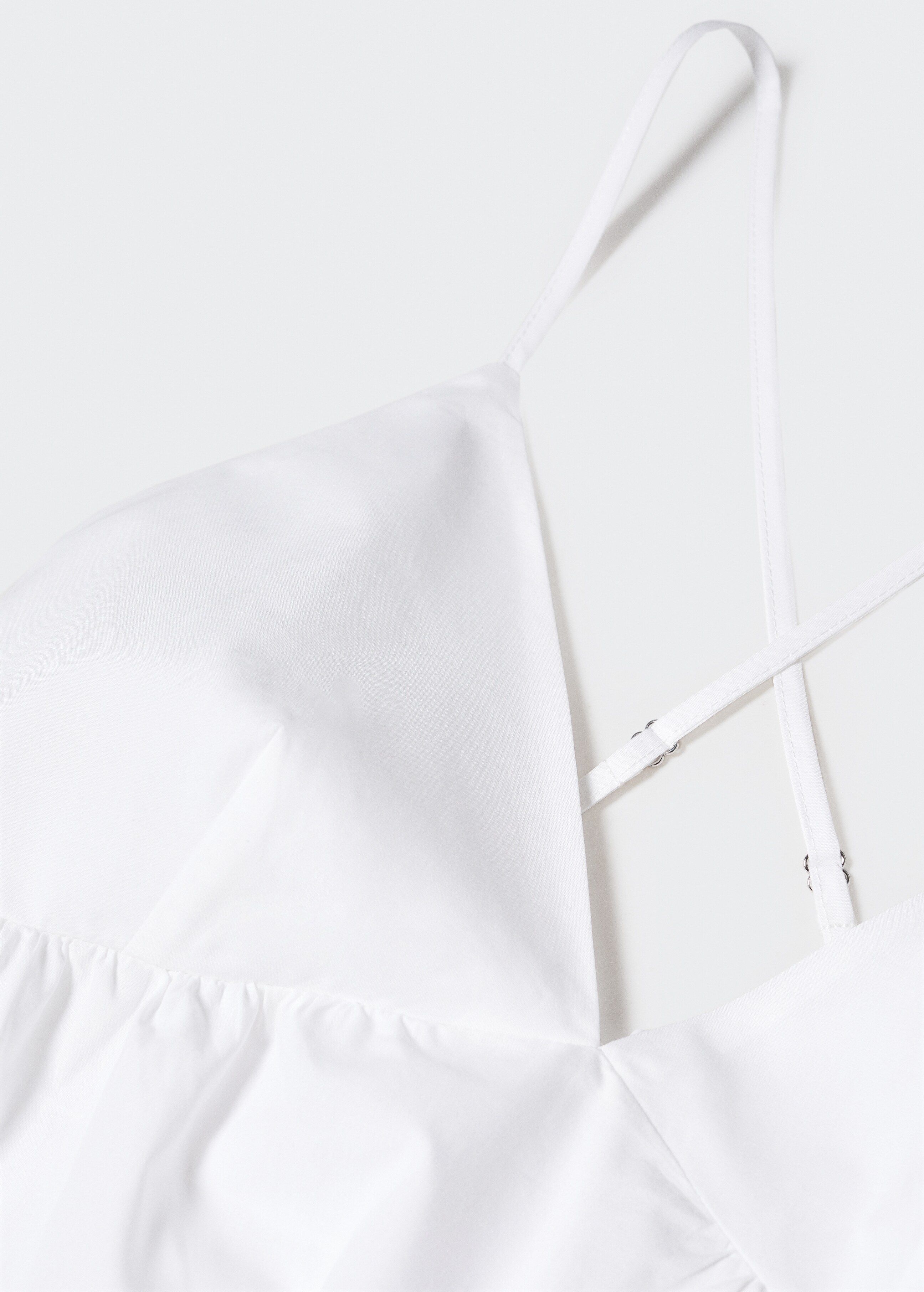 Φόρεμα βαμβάκι χιαστί πλάτη - Λεπτομέρεια του προϊόντος 8