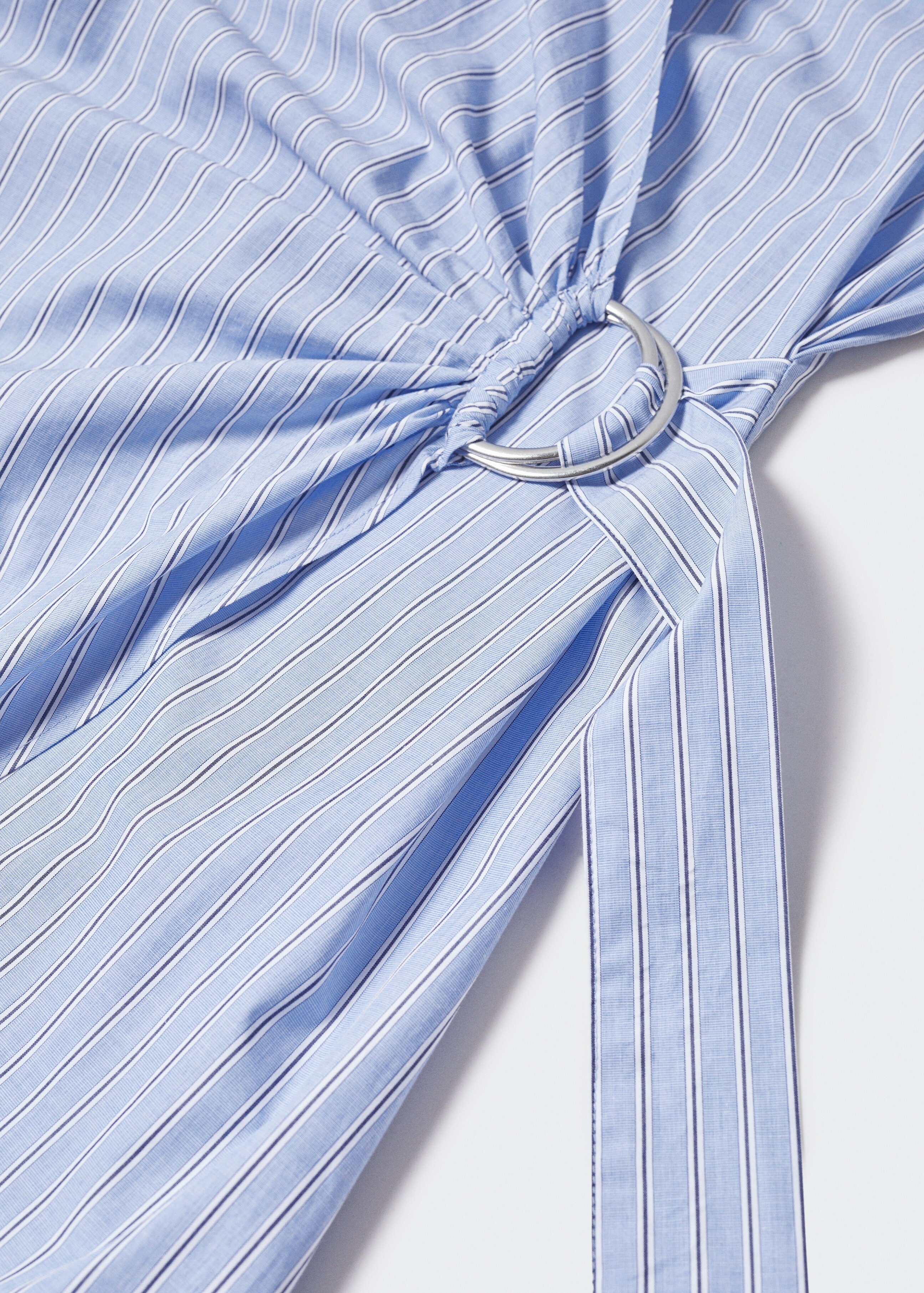 Robe chemise détail métallique - Détail de l'article 8