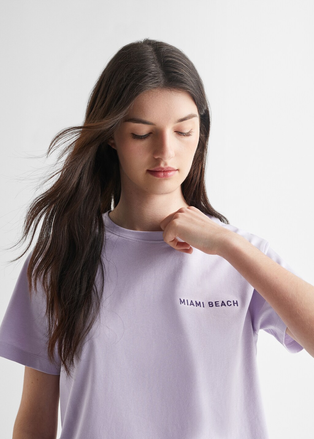 Message cotton T-shirt - Details of the article 1