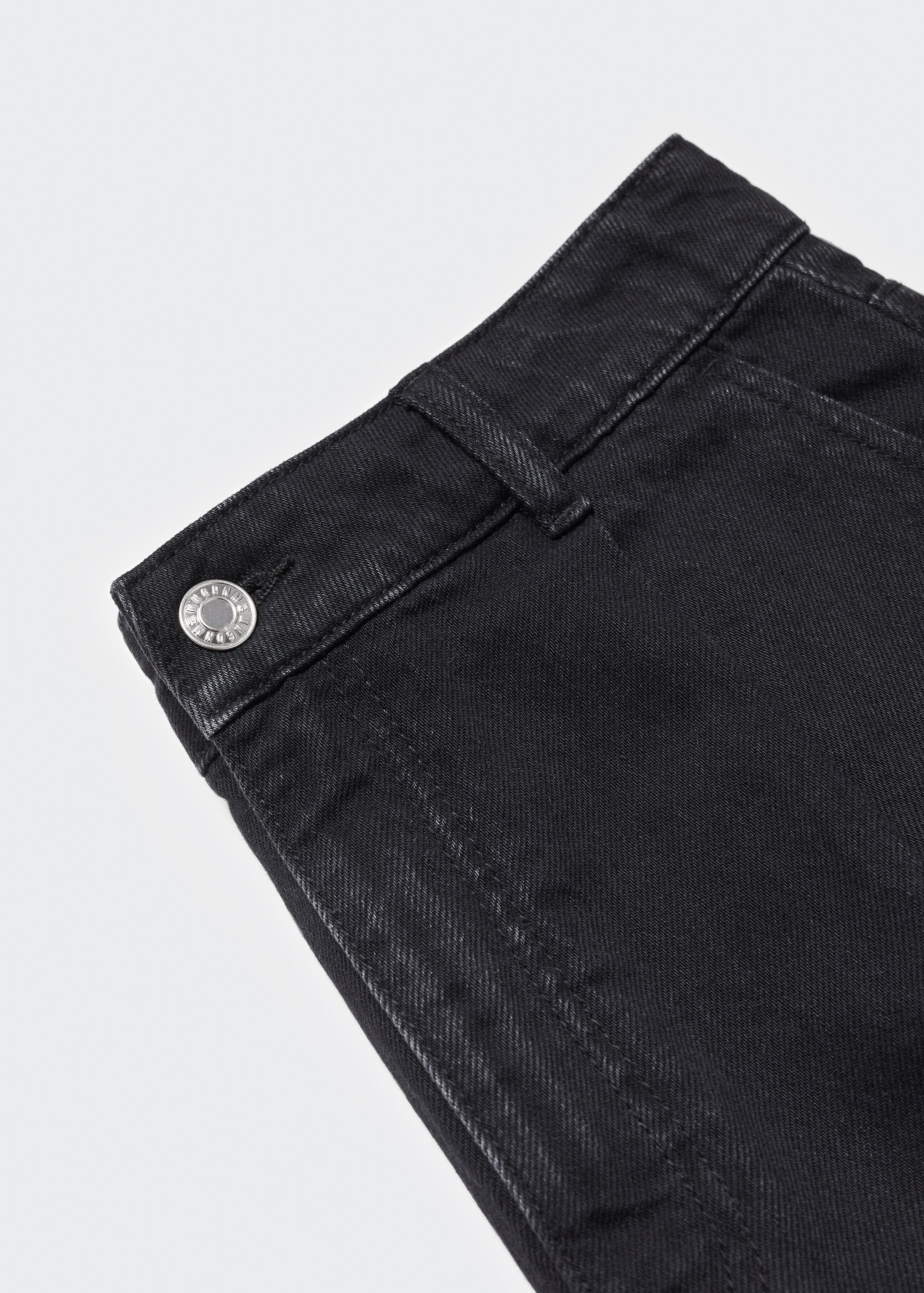 Slouchy denim shorts - Details of the article 8