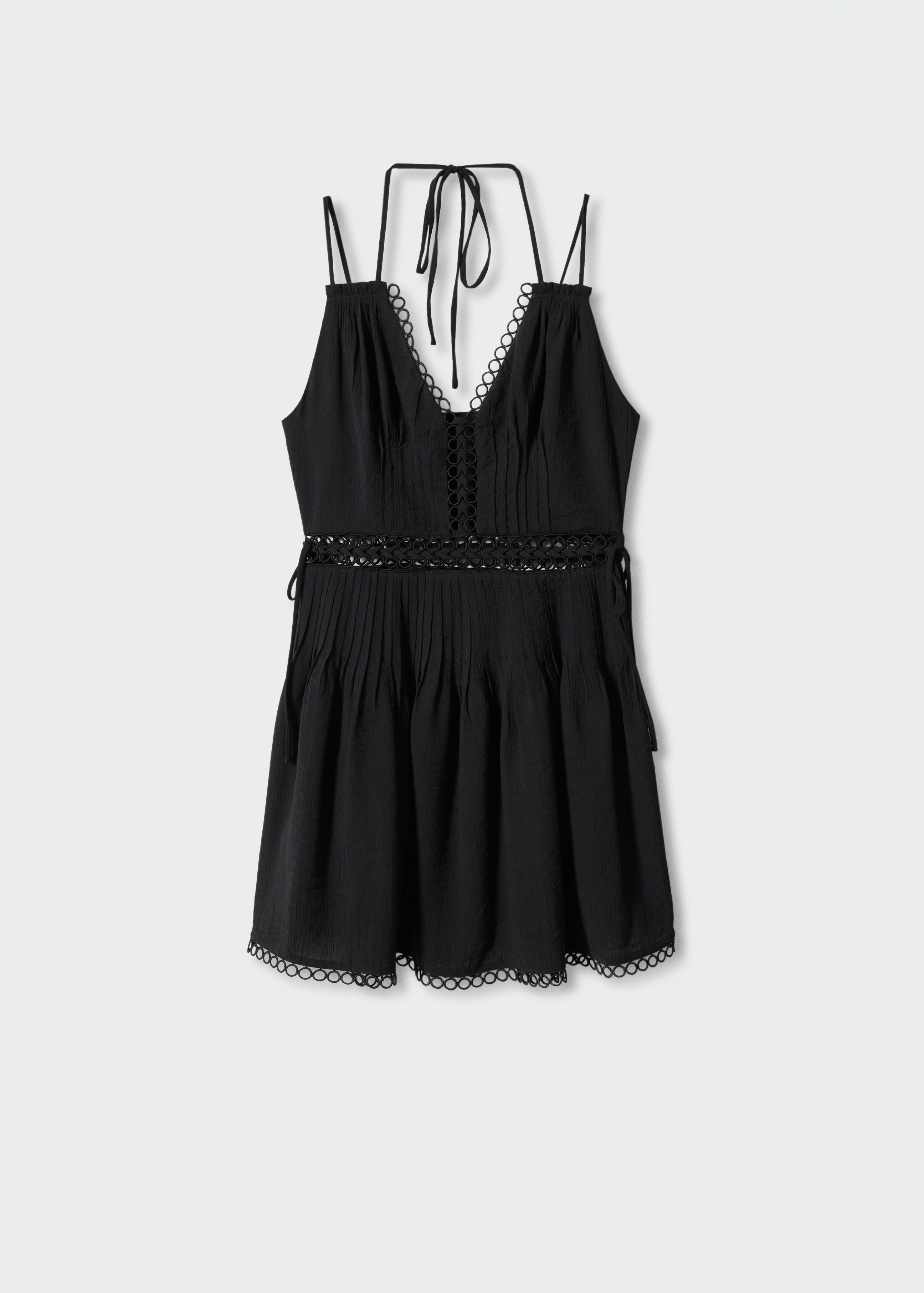 Openwork dress with double straps - Article without model