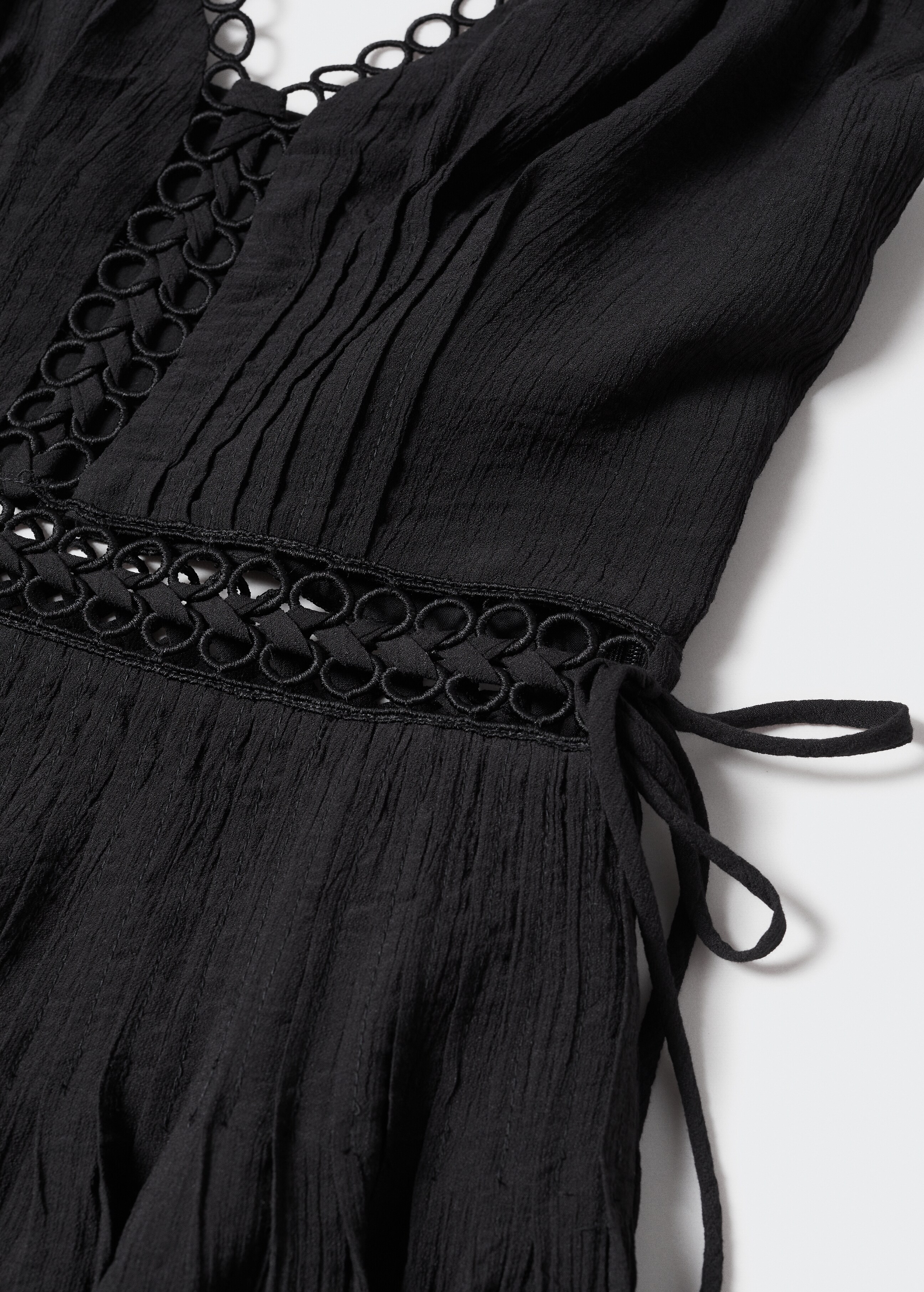 Openwork dress with double straps - Details of the article 8
