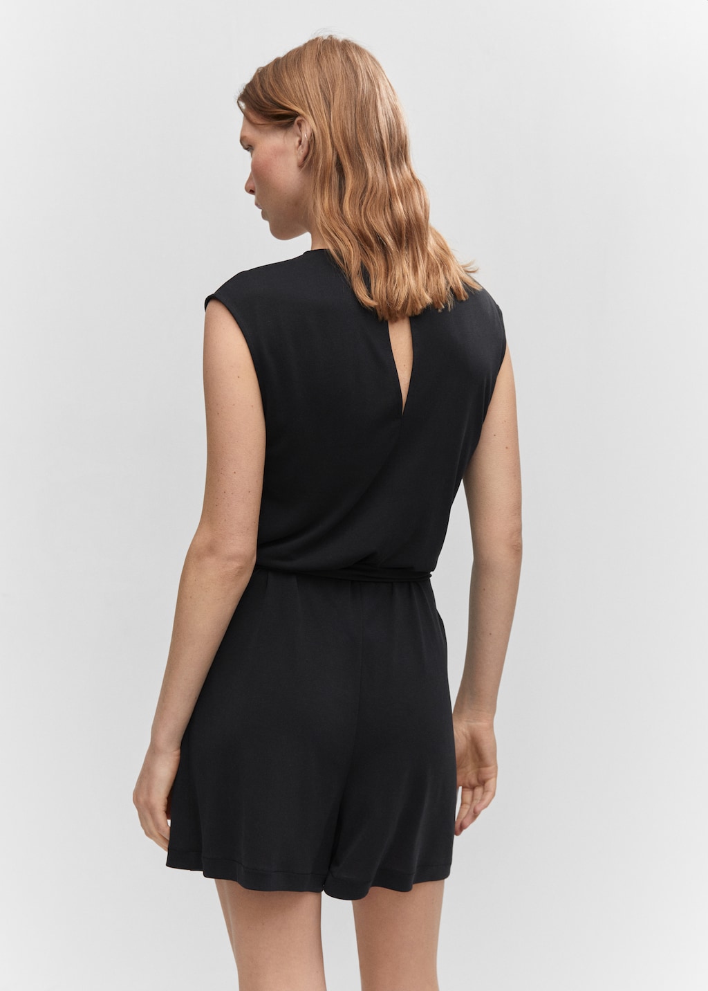 Modal jumpsuit with tie - Reverse of the article