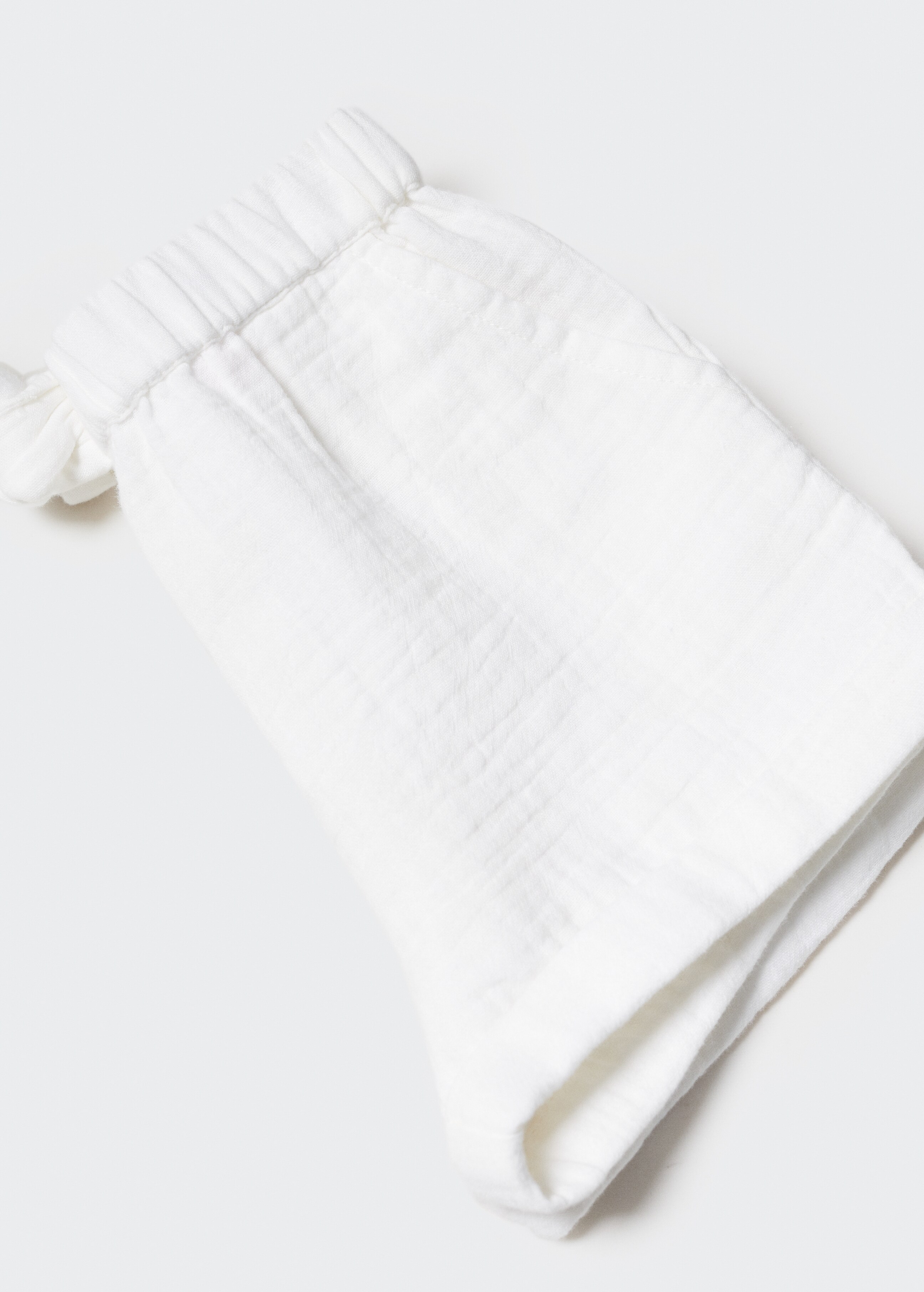Stretch cotton shorts - Details of the article 8