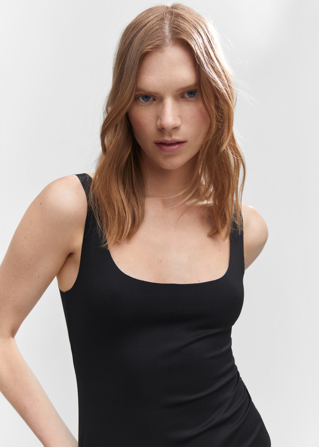 Seamless dress with straps - Details of the article 1