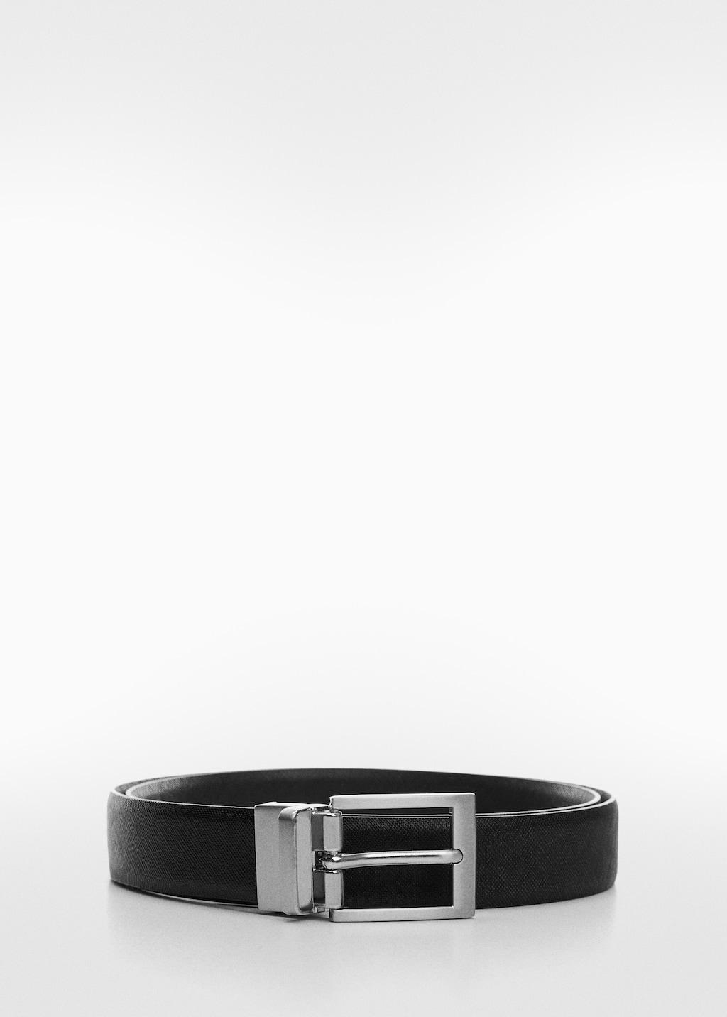 Saffiano leather tailored belt - Article without model