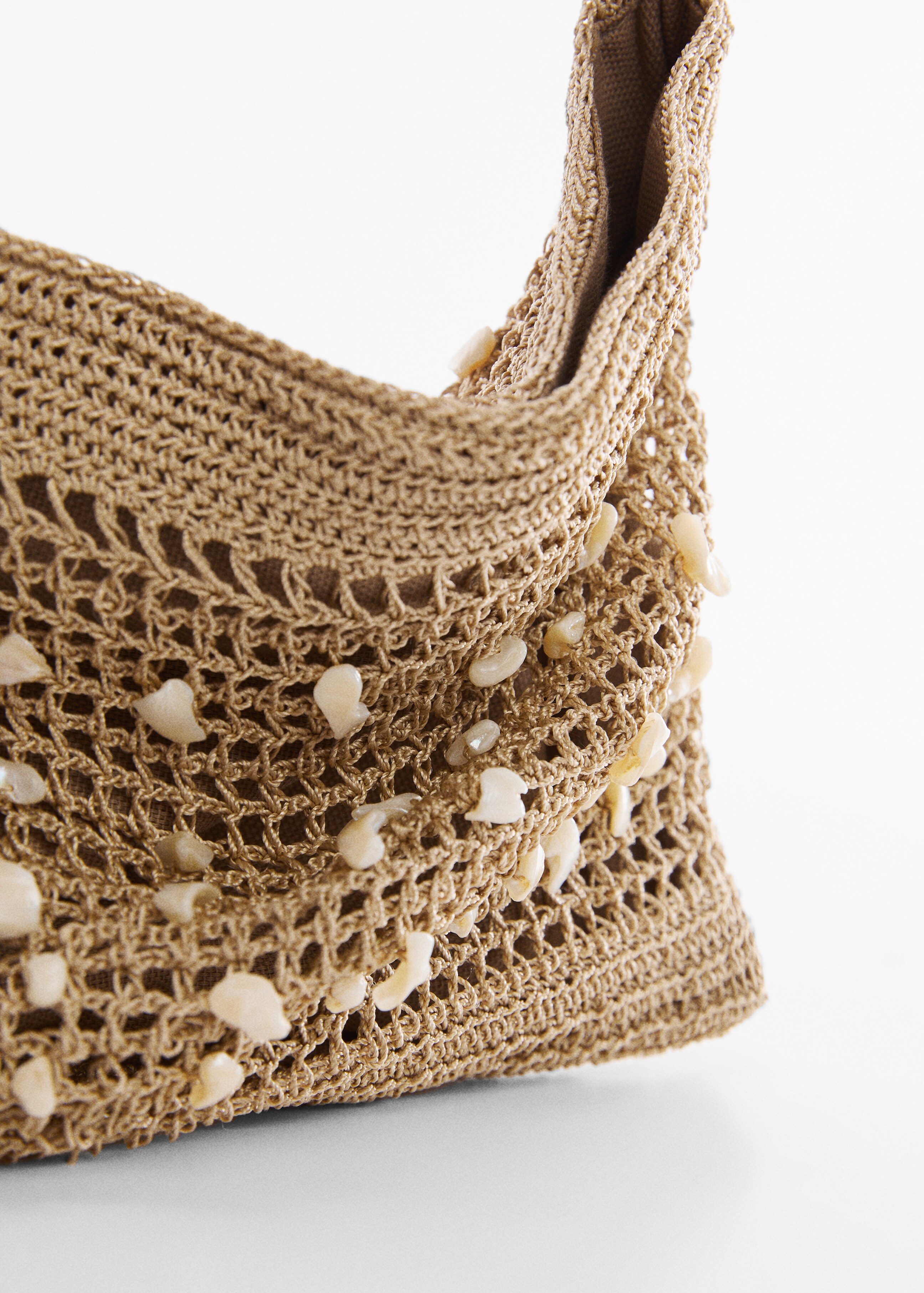 Crochet bag with shell detail - Details of the article 1