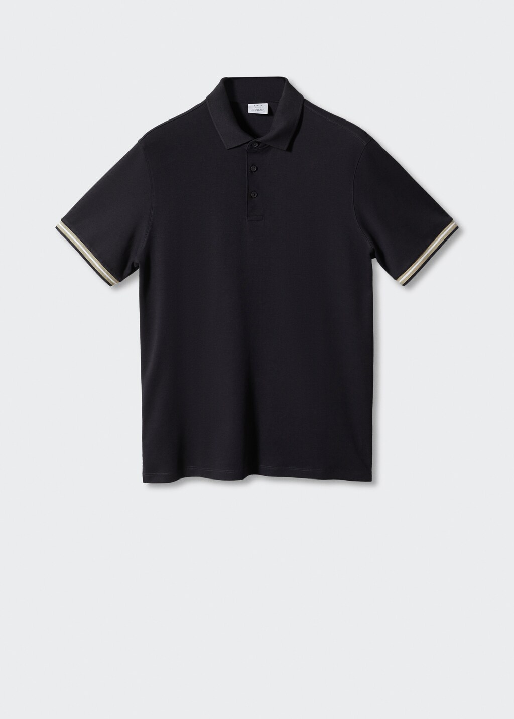 Poloshirt aus 100 % mit Kontrastborten - Artikel ohne Model