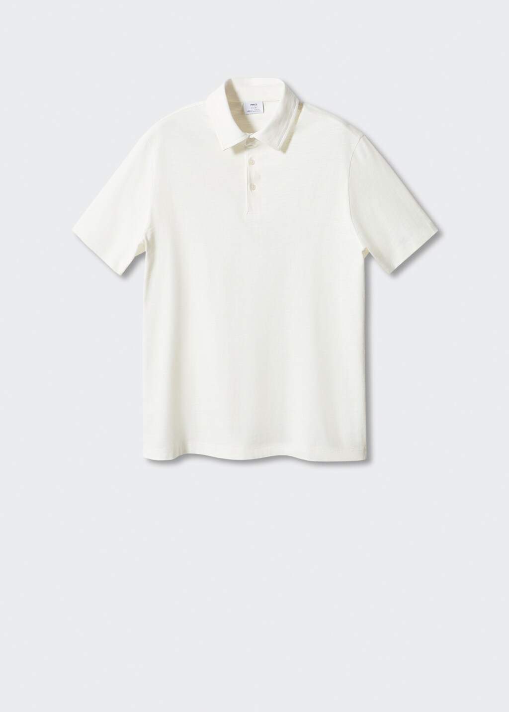 100% cotton basic polo shirt  - Article without model